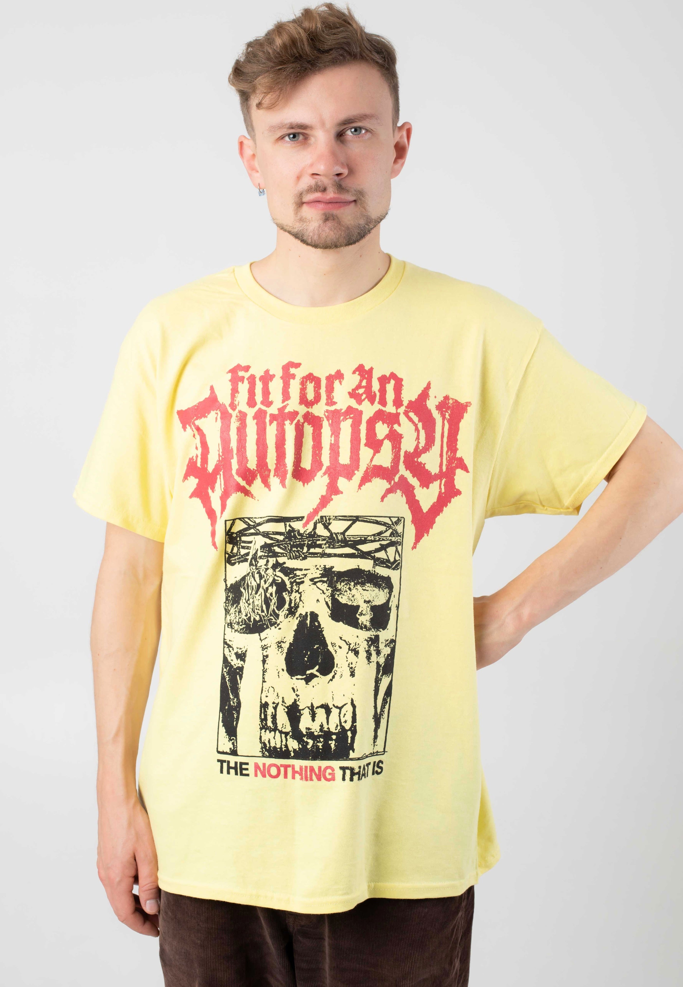 Fit For An Autopsy - Halo Yellow Haze - T-Shirt 2025 Online