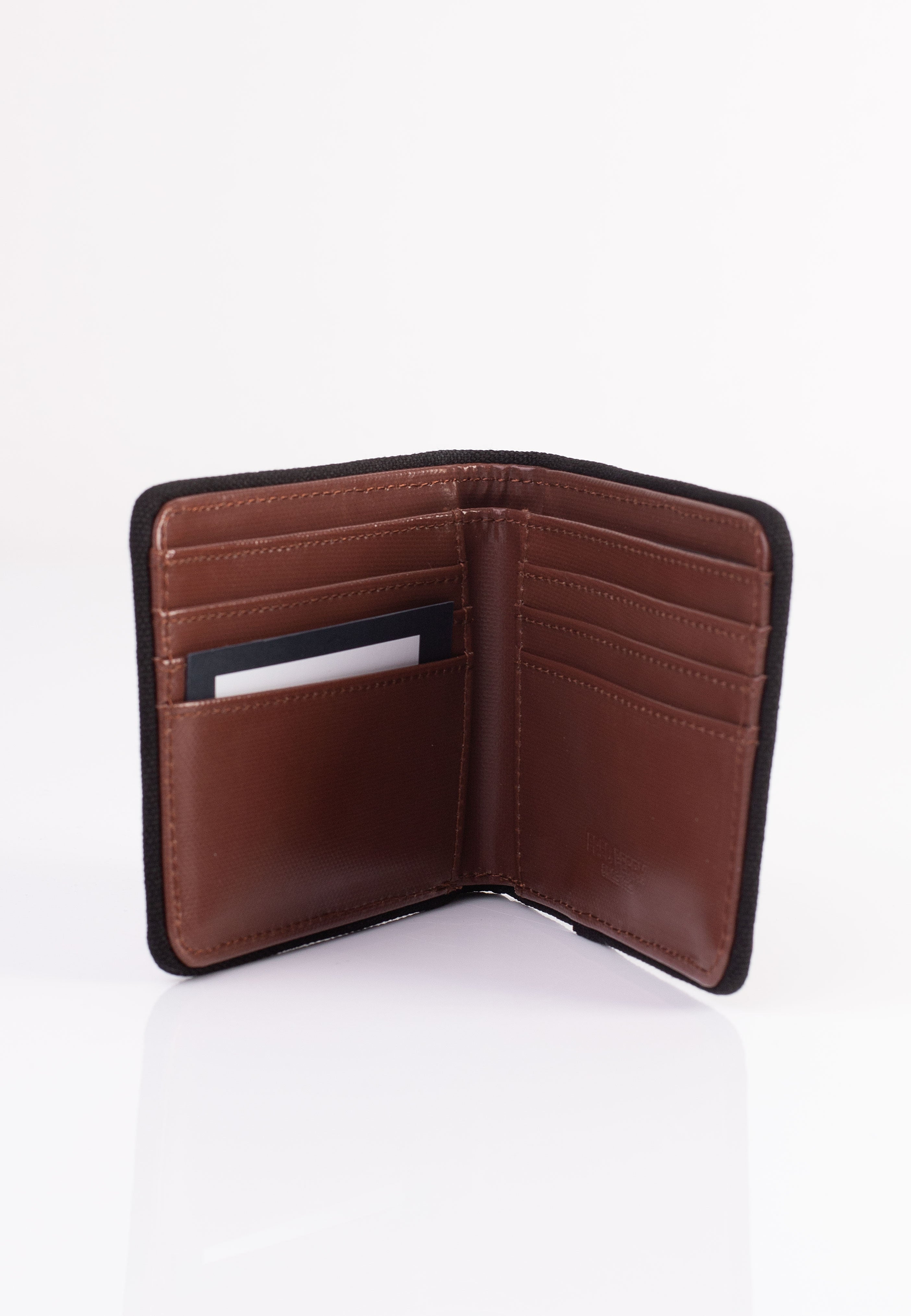 Fred Perry - Coated Polyester Billfold Whisky Brown - Wallet Genuine Cheap Online