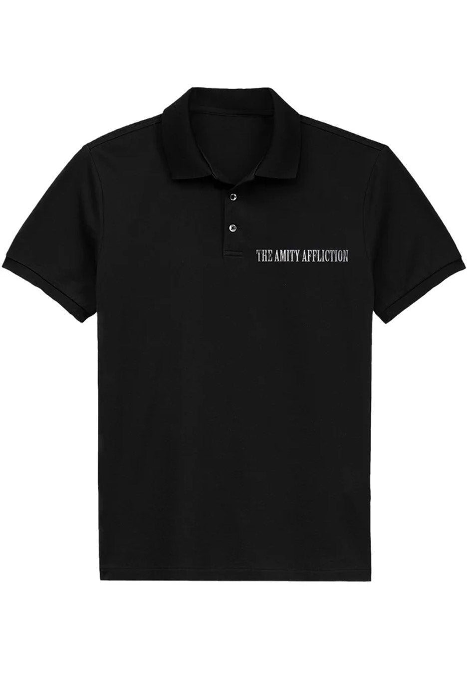 The Amity Affliction - Embroidered Logo Pocket - Polo Clearance Buy