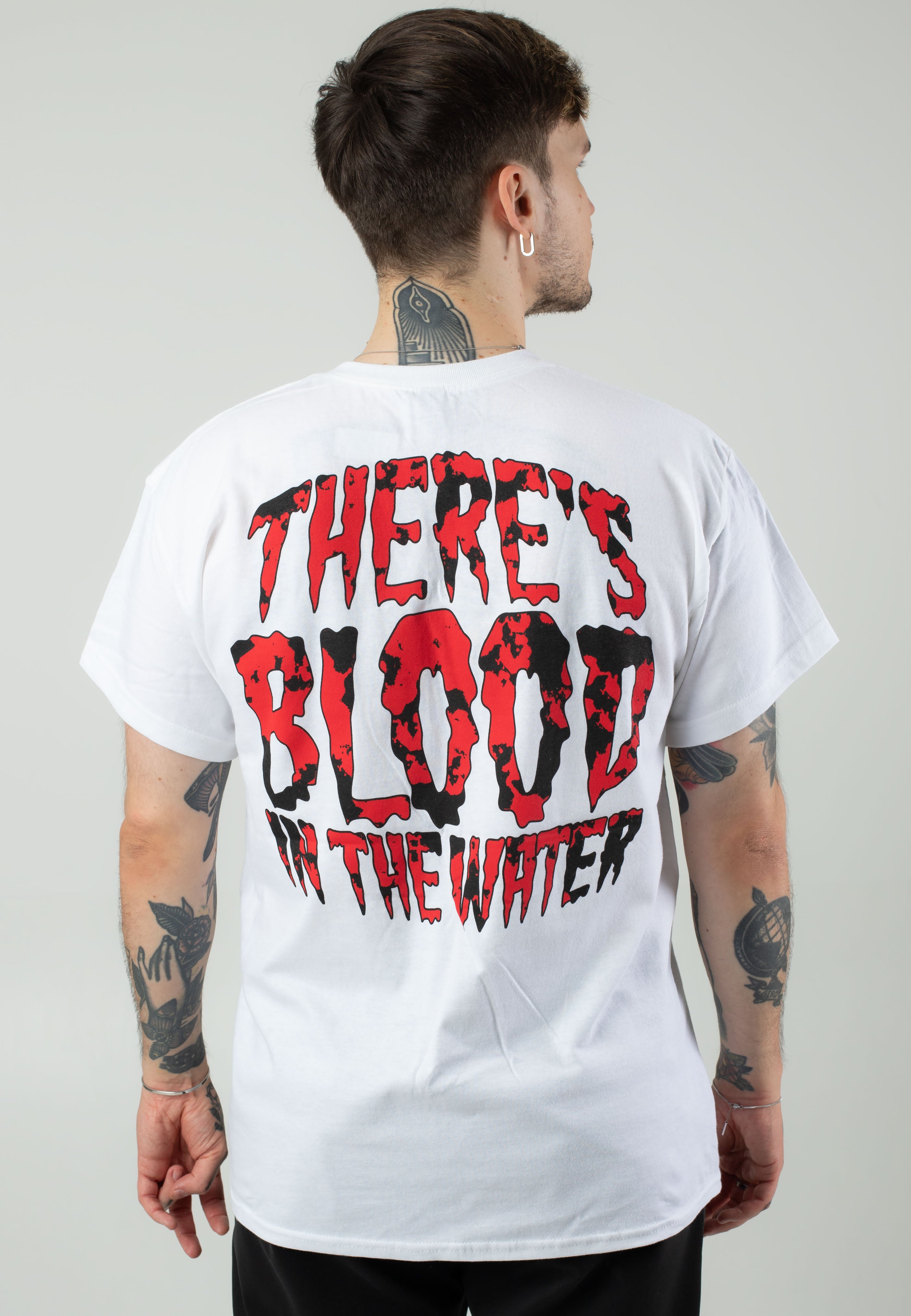 Parkway Drive - Blood Shark Anniversary Edition White - T-Shirt Clearance With Credit Card