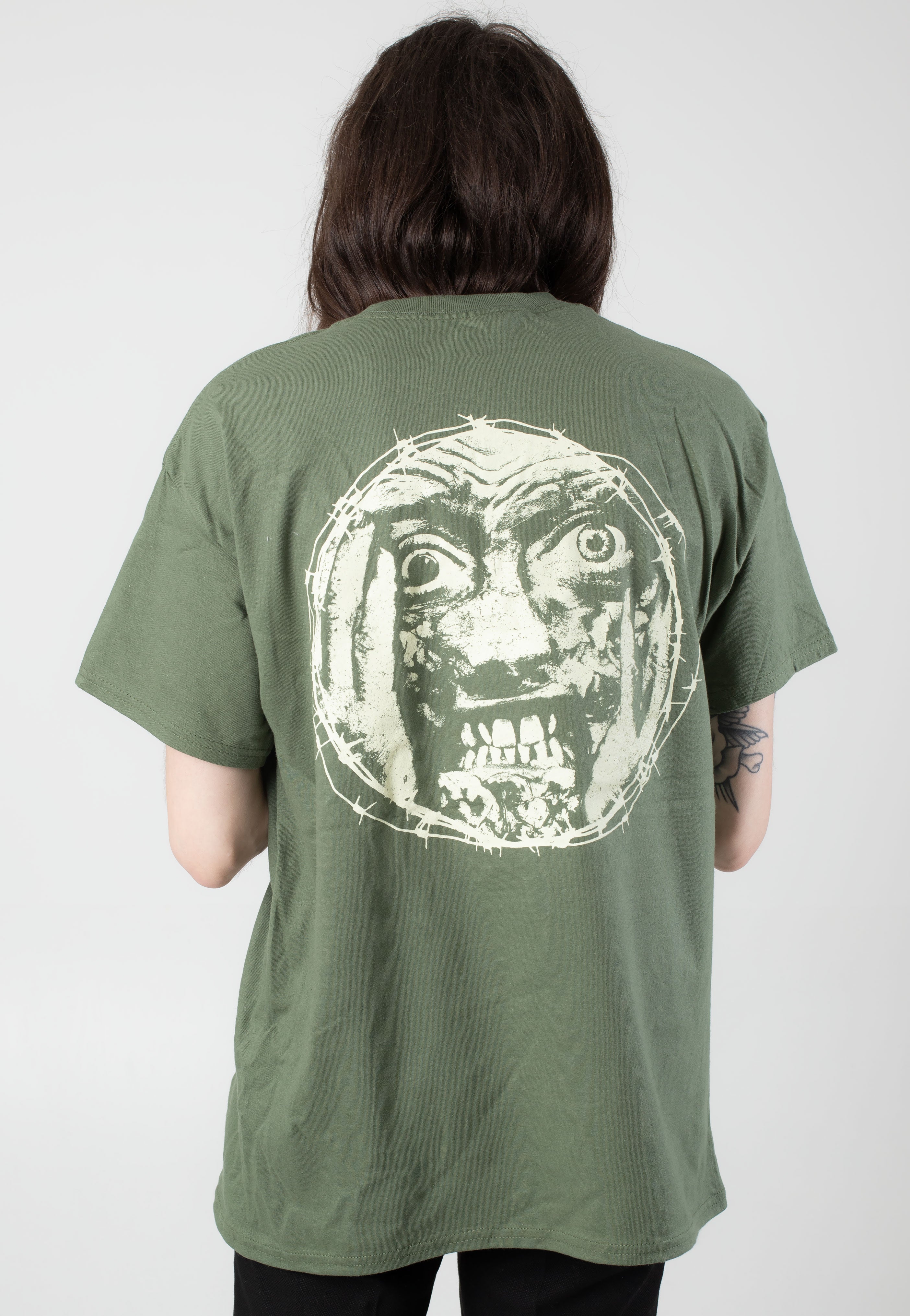 Fit For An Autopsy - Hostage Military Green - T-Shirt Brand New Unisex Sale Online