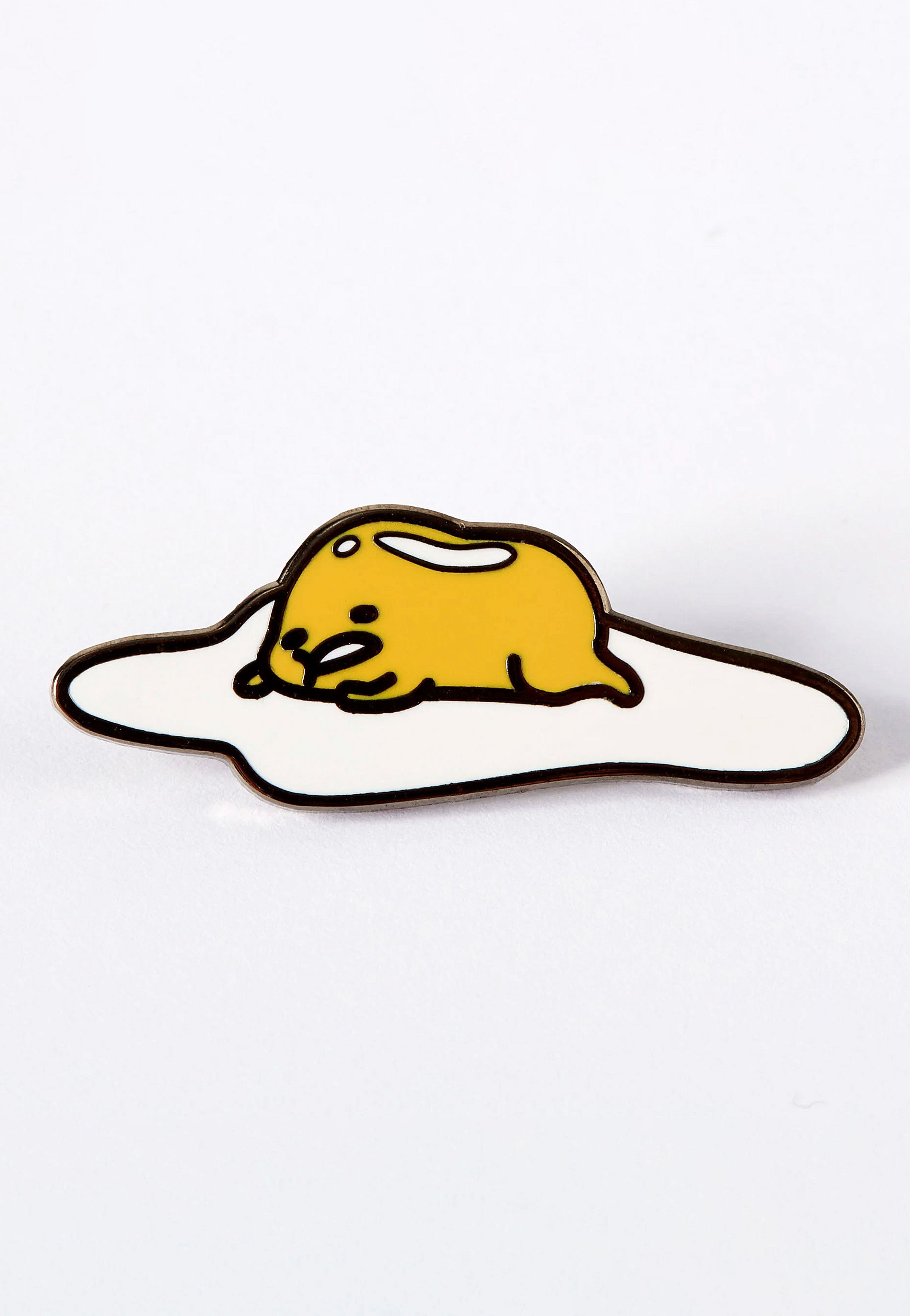 Punky Pins - Gudetama Done Enamel - Pin Free Shipping Low Cost