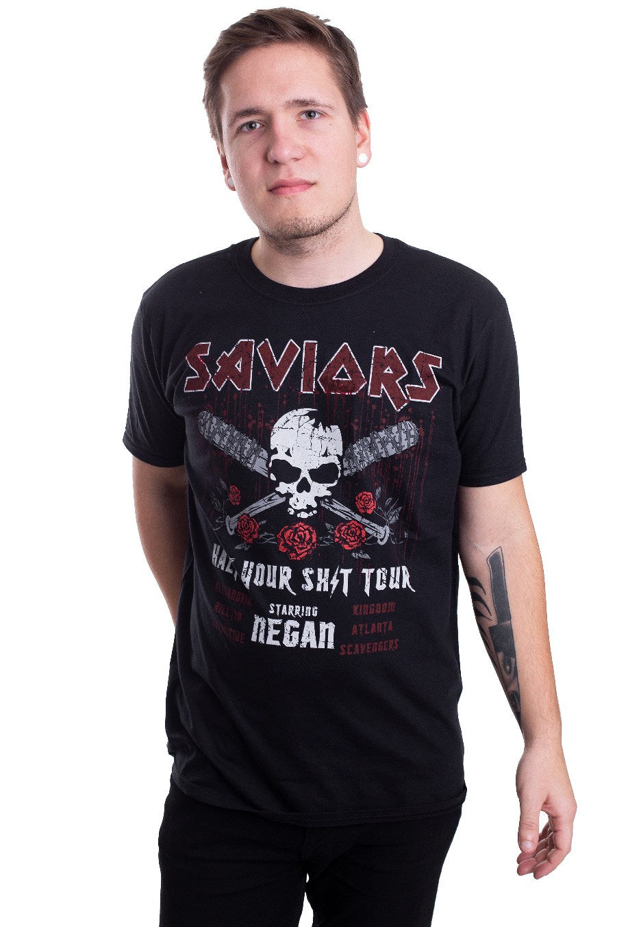 The Walking Dead - Saviors Tour - T-Shirt Cheap The Cheapest