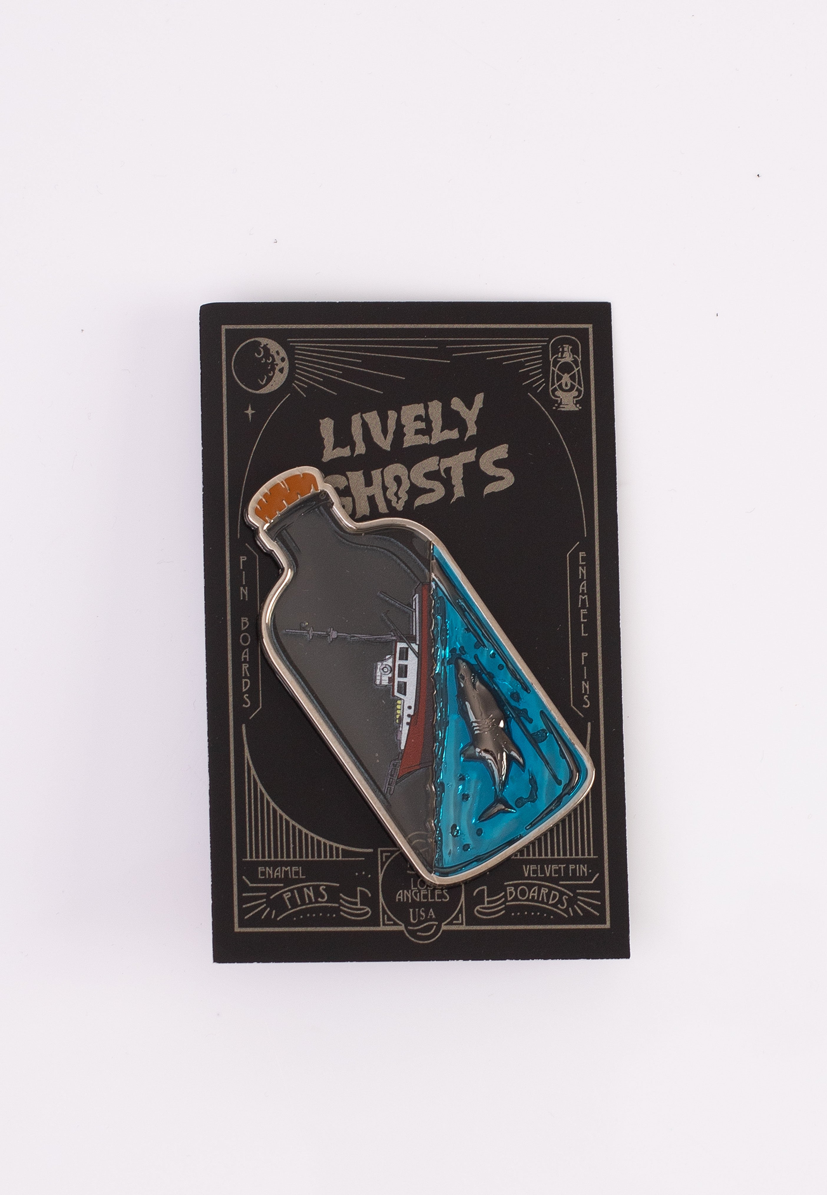 Lively Ghosts - Shipwrecked (A Jaws Inspired Pin) - Pin Buy Cheap Cheapest