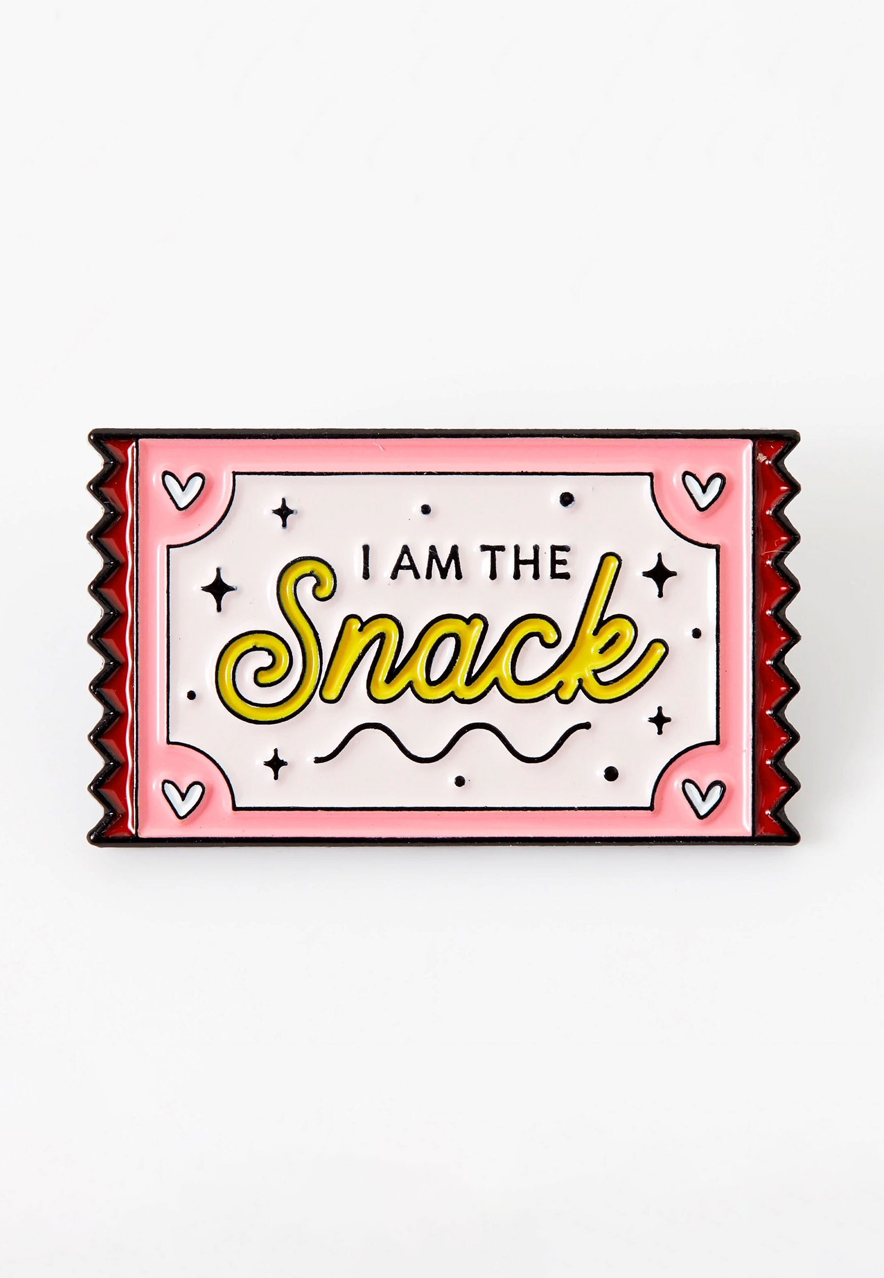 Punky Pins - I Am The Snack Enamel - Pin Discount 2025 Unisex