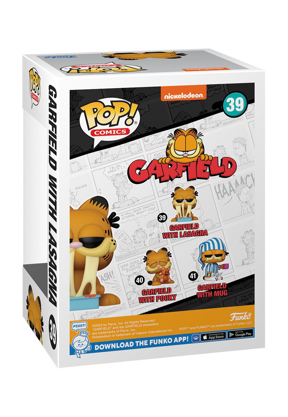 Garfield - Garfield w/ Lasagna Pan POP! Vinyl - Funko Pop Visit Cheap Pice