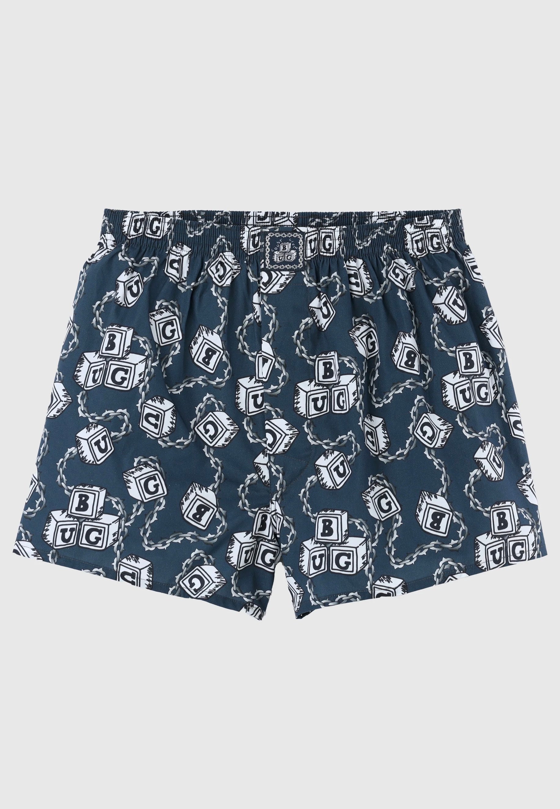 Lousy Livin - Bug Grey/Digital Print - Boxershorts Sale 2025 Newest