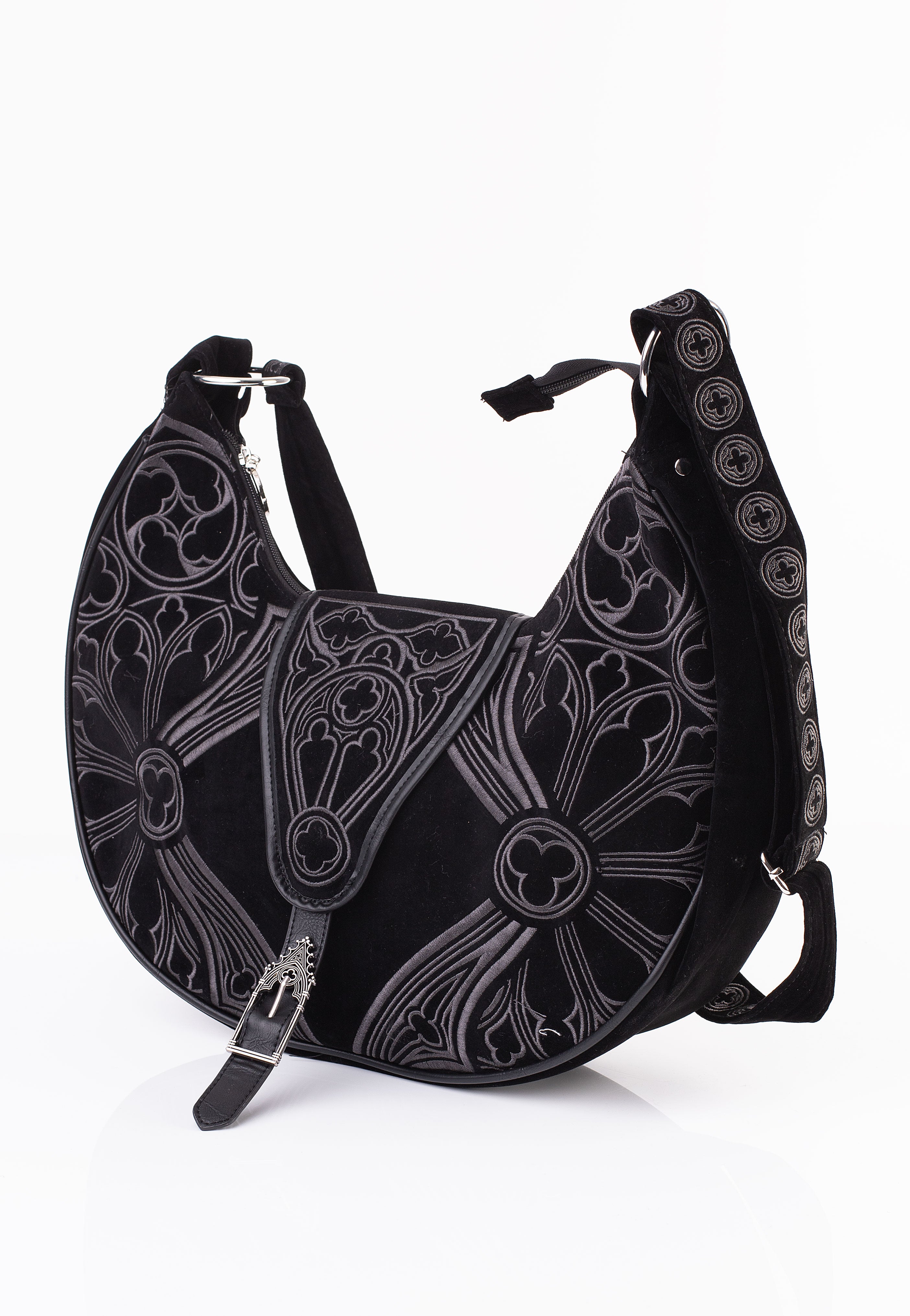 Restyle - Gothic Chapel Hobo Black - Bag Discount Popular