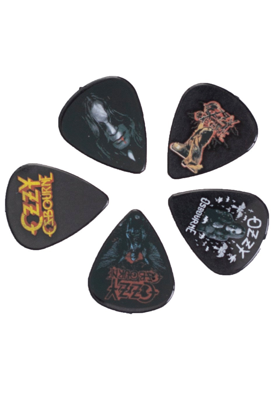 Ozzy Osbourne - Classic Logo - Plectrum Recommend