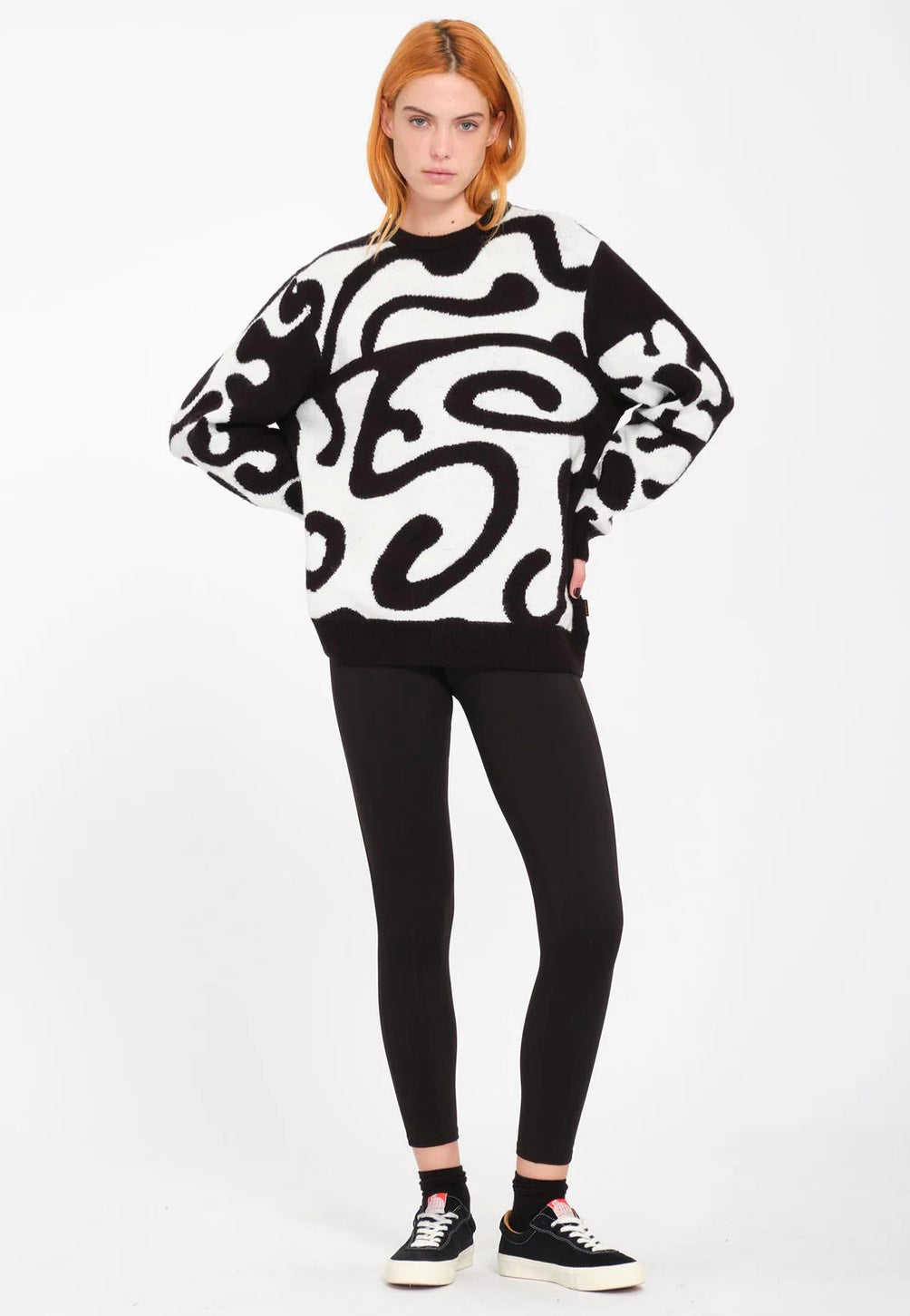 Volcom - Fa Zephyr Black White - Pullover Cheap Footlocker Finishline