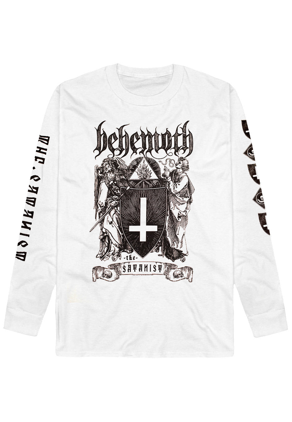 Behemoth - The Satanist White - Longsleeve Authentic