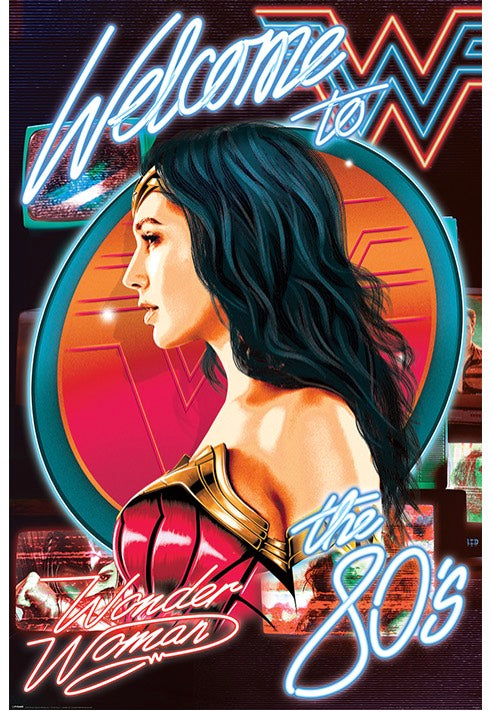 Wonder Woman - 1984 Welcome to the 80s Maxi - Poster Free Shipping Top Quality