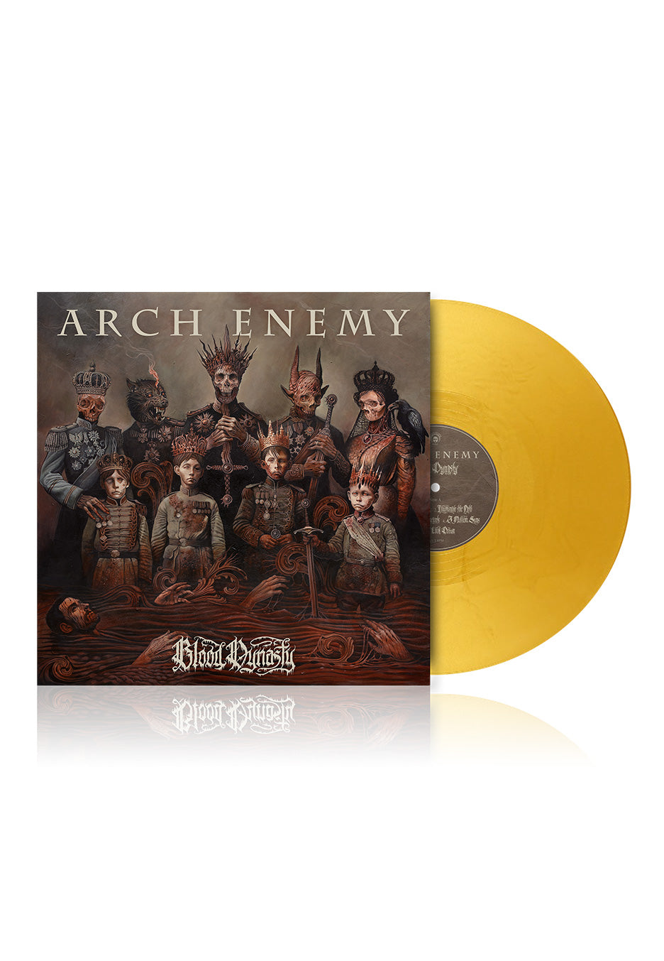 Arch Enemy - Blood Dynasty Ltd. Bright Gold - Colored Vinyl Clearance Deals