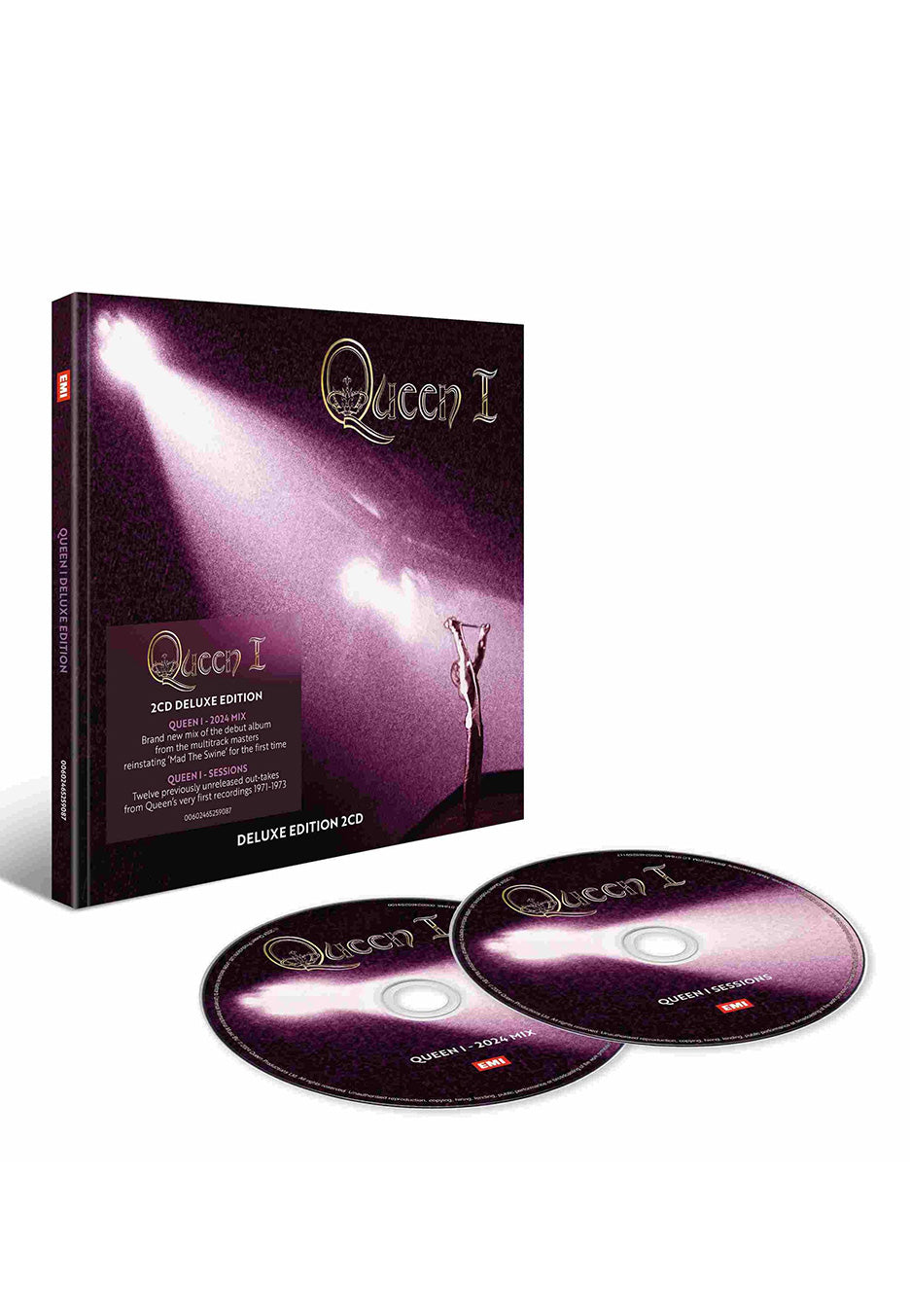 Queen - Queen I (Deluxe Edition) - Mediabook 2 CD Brand New Unisex