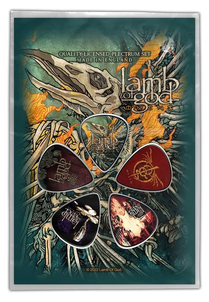 Lamb Of God - Omens - Plectrum Top Quality Sale Online