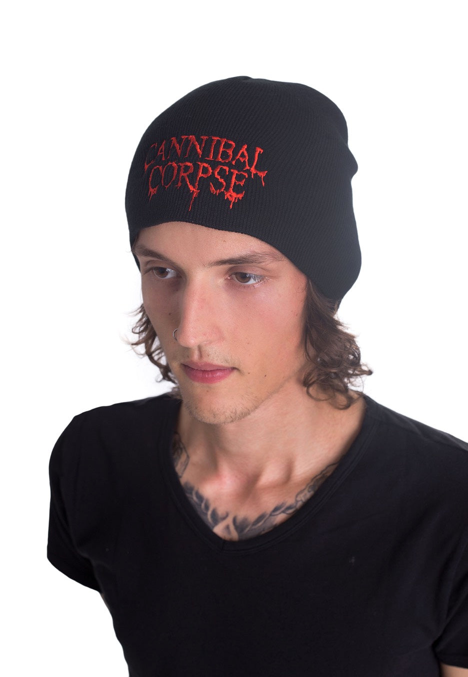 Cannibal Corpse - Red Logo - Beanie Buy Cheap 2025 Unisex