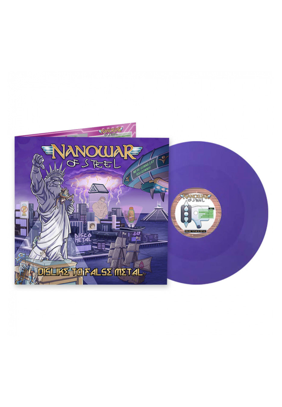 Nanowar Of Steel - Dislike To False Metal Purple - Colored Vinyl Explore