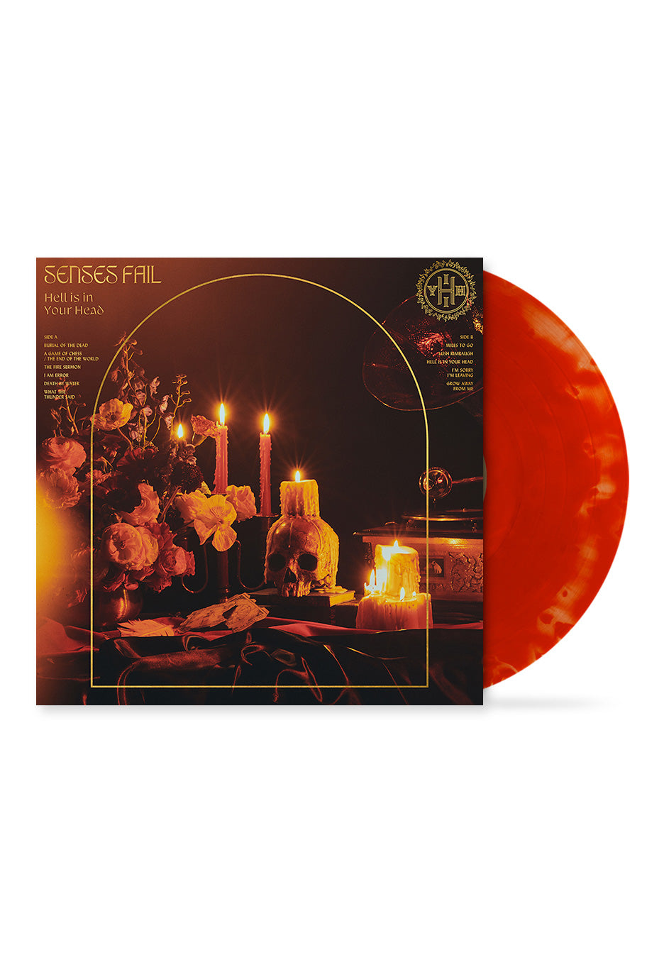 Senses Fail - Hell Is In Your Head Red/Orange - Colored Vinyl Clearance Best Seller