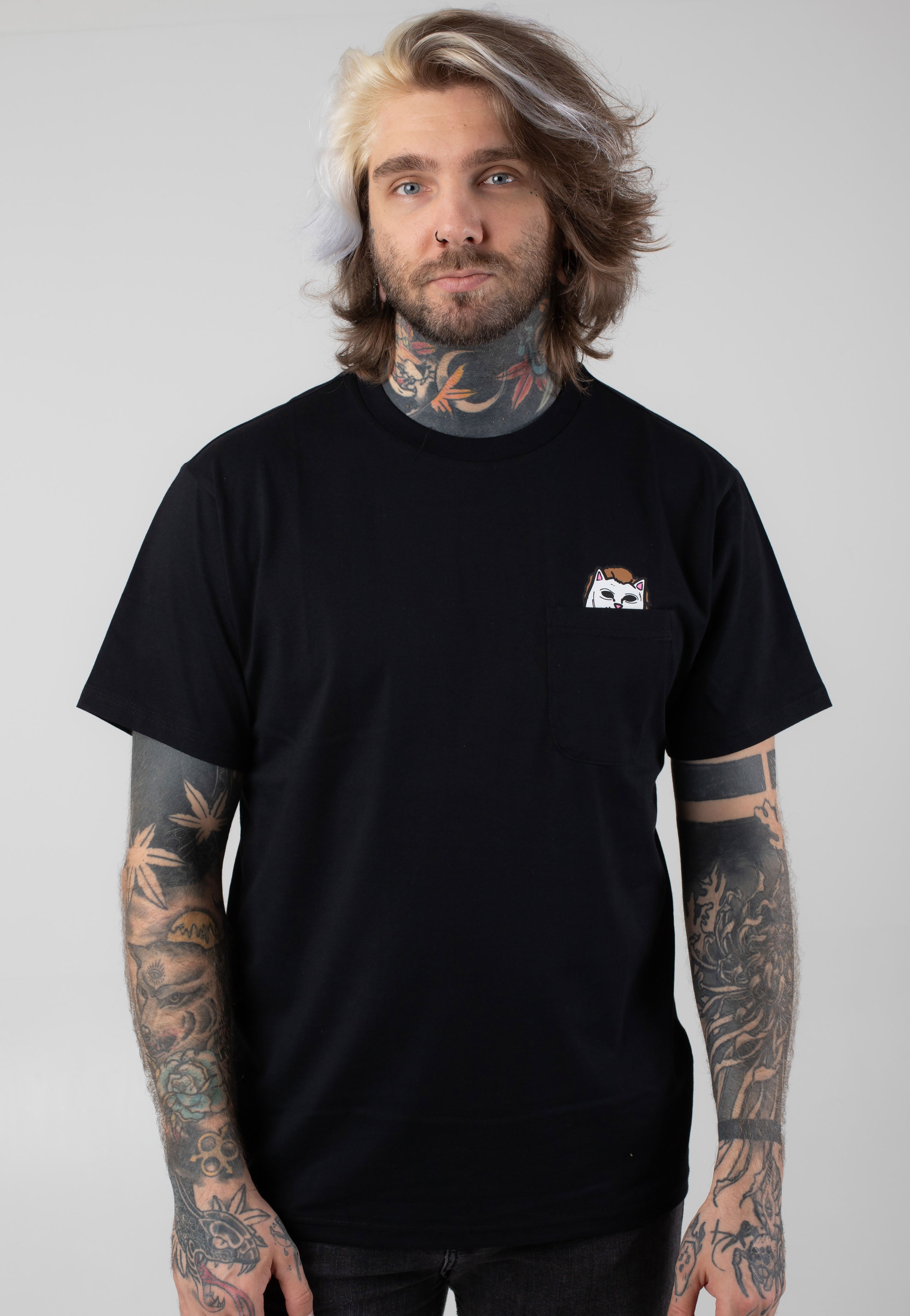 RIPNDIP - Killer Nerm Pocket Black - T-Shirt Many Kinds Of Sale Online