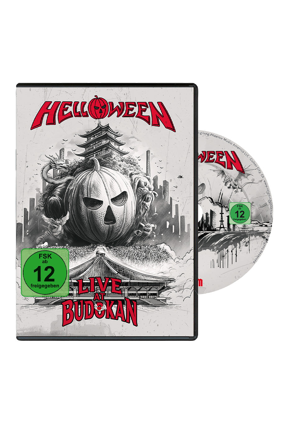 Helloween - Live At Budokan - DVD Outlet Free Shipping Authentic