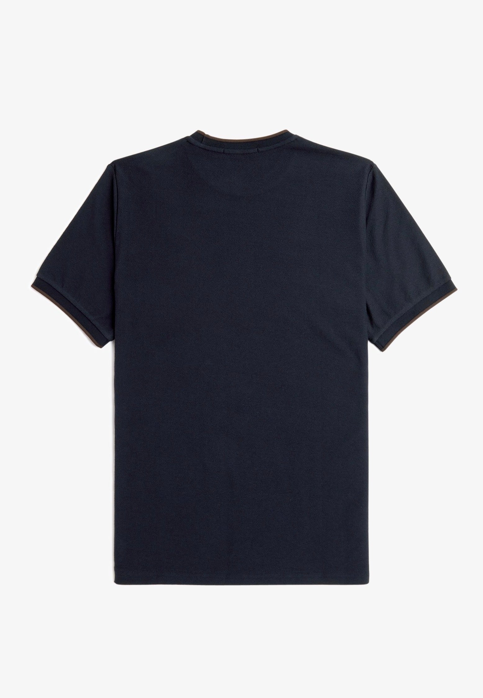 Fred Perry - Crepe Pique Navy - T-Shirt Clearance 100% Guaranteed