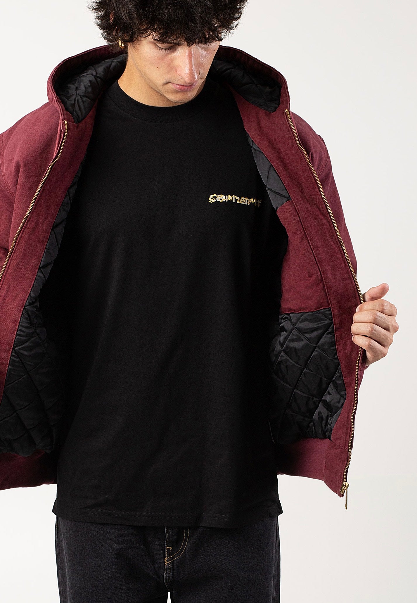 Carhartt WIP - Og Active Aged Canvas Malbec - Jacket Clearance With Mastercard