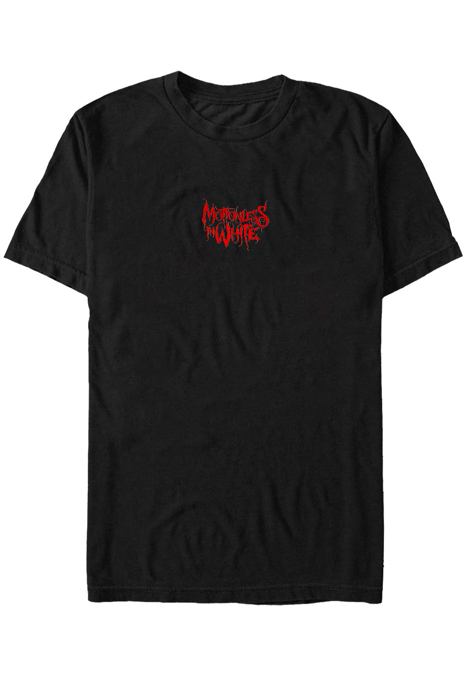 Motionless In White - Embroidered Red Logo - T-Shirt Pictures Cheap Pice