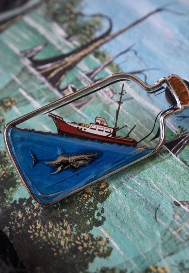 Lively Ghosts - Shipwrecked (A Jaws Inspired Pin) - Pin Buy Cheap Cheapest