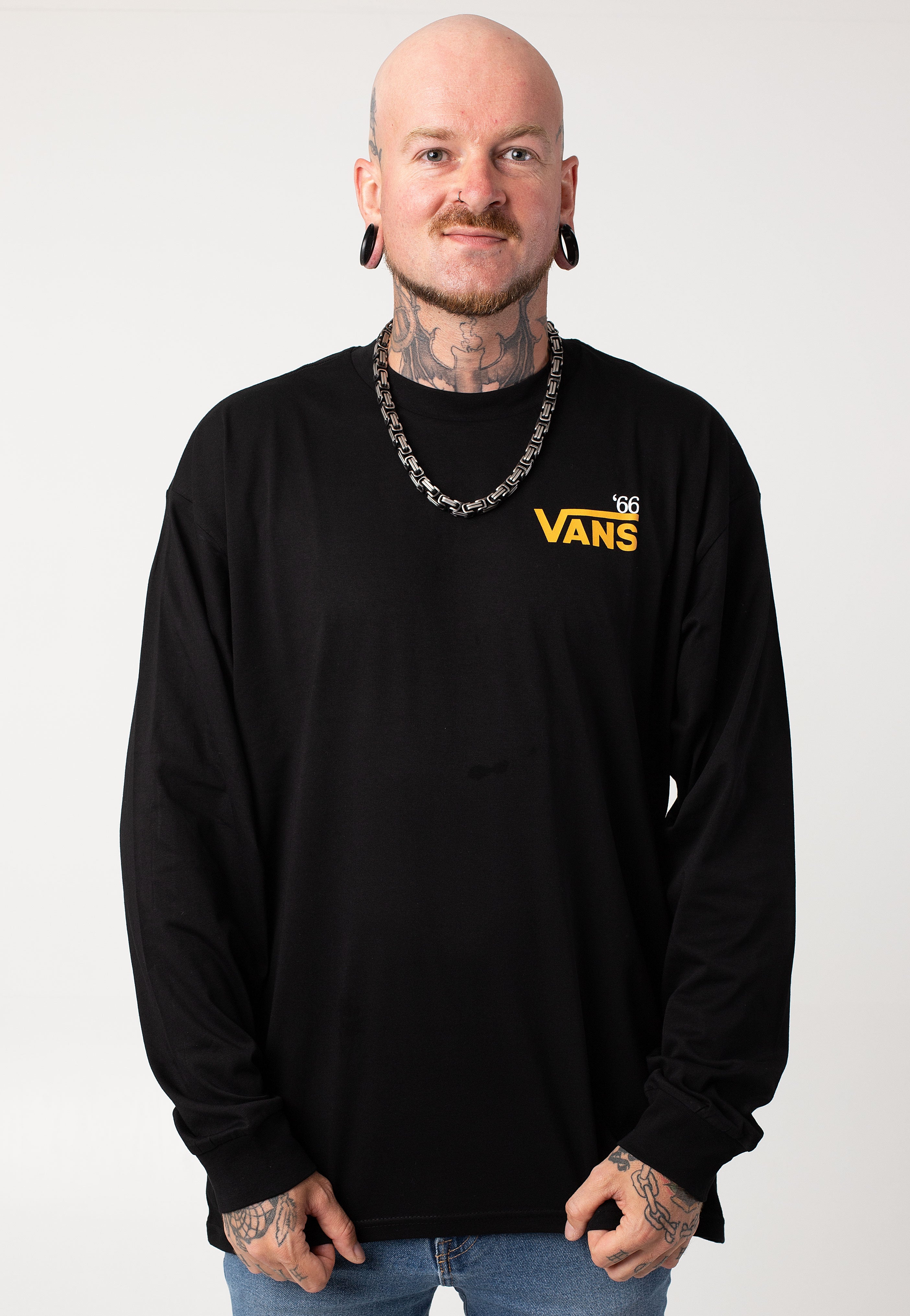 Vans - Posted Black - Longsleeve Buy Cheap Wide Range Of