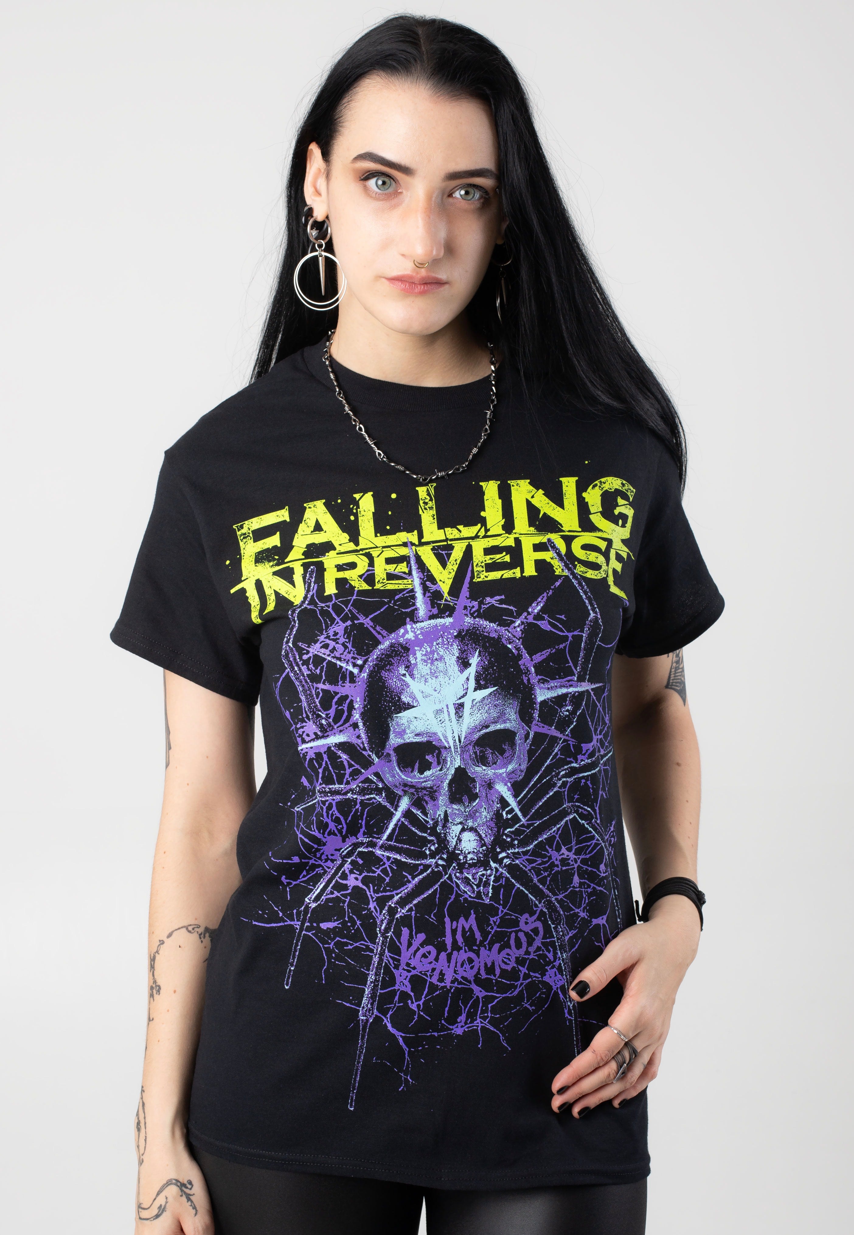 Falling In Reverse - Spider - T-Shirt Sale 100% Guaranteed