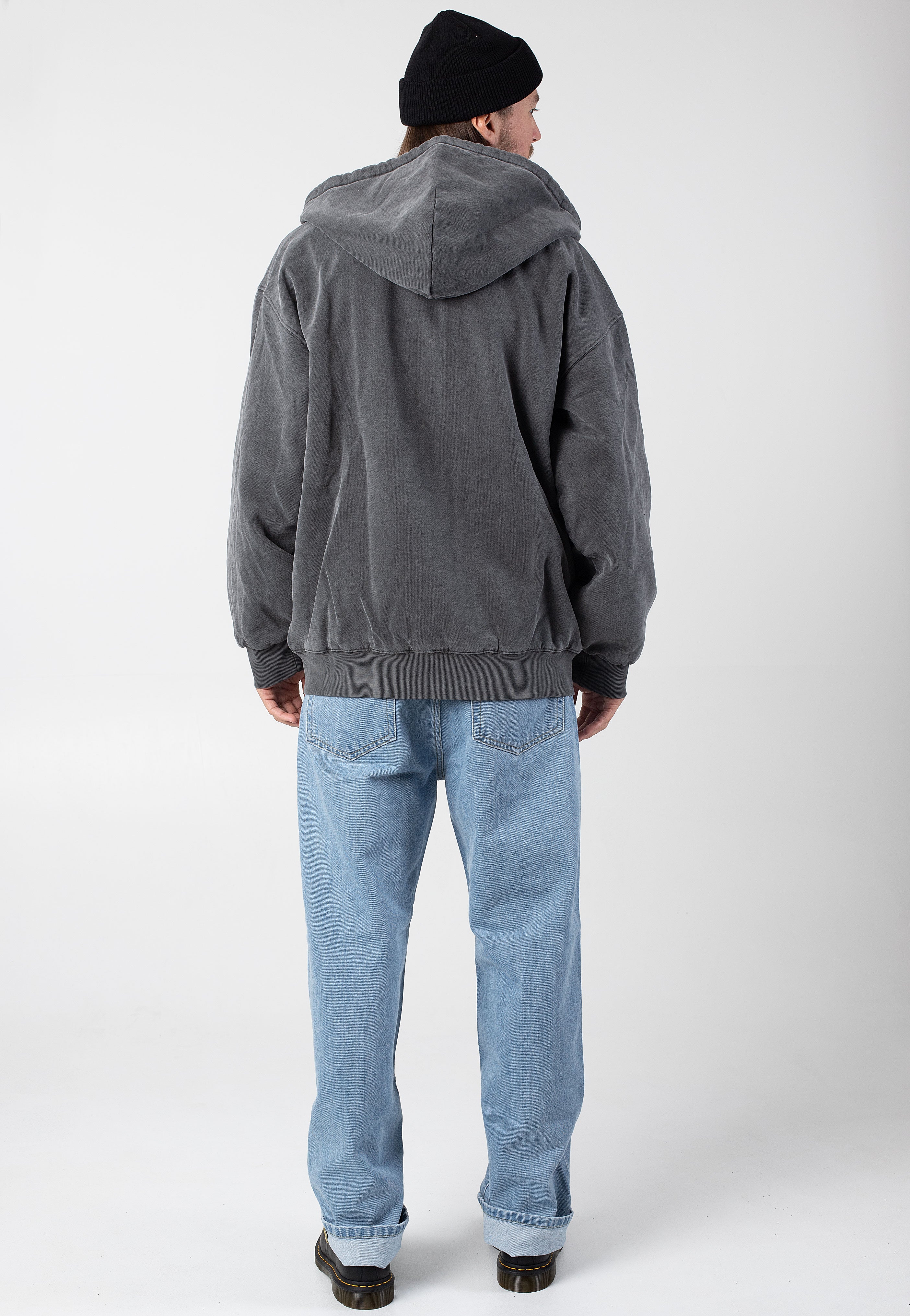 Carhartt WIP - Hooded Vista Garment Dyed Graphite - Jacket 2025 New Sale Online