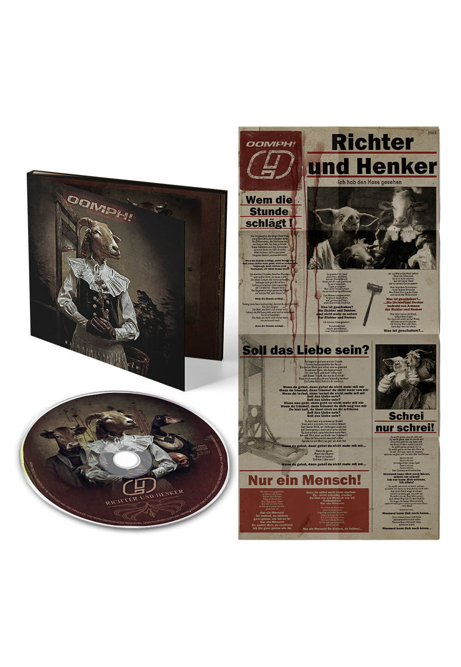 Oomph! - Richter Und Henker - Digipak CD Outlet Ebay