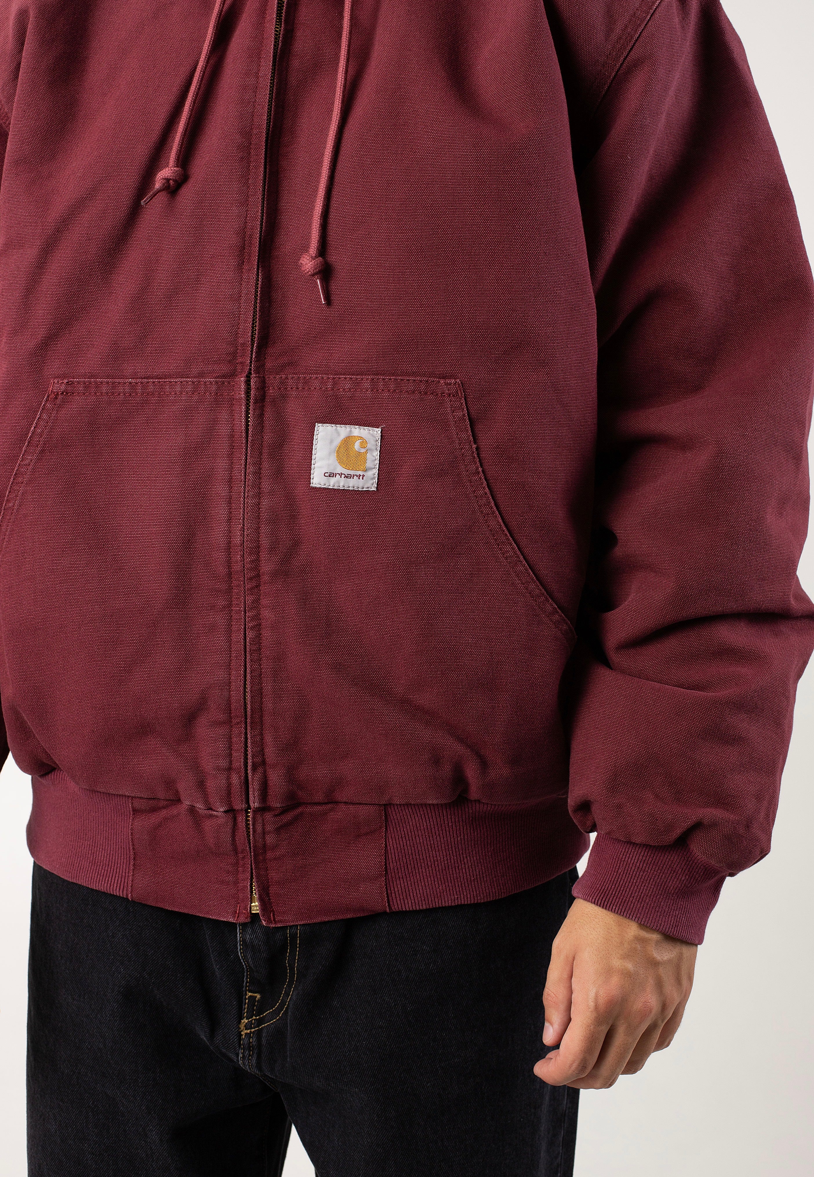 Carhartt WIP - Og Active Aged Canvas Malbec - Jacket Clearance With Mastercard