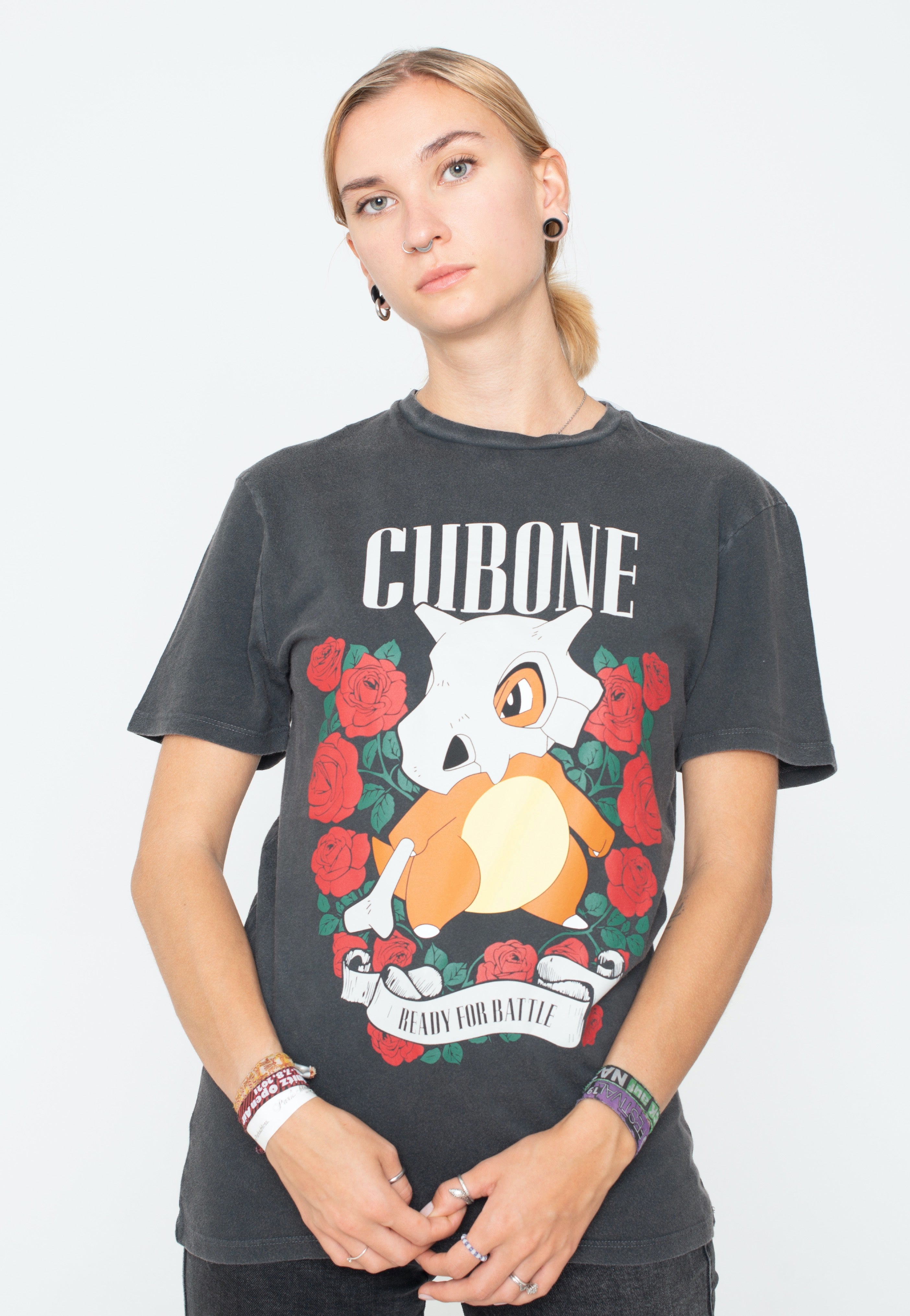 Pokémon - Cubone Acid Wash - T-Shirt Discount Wiki