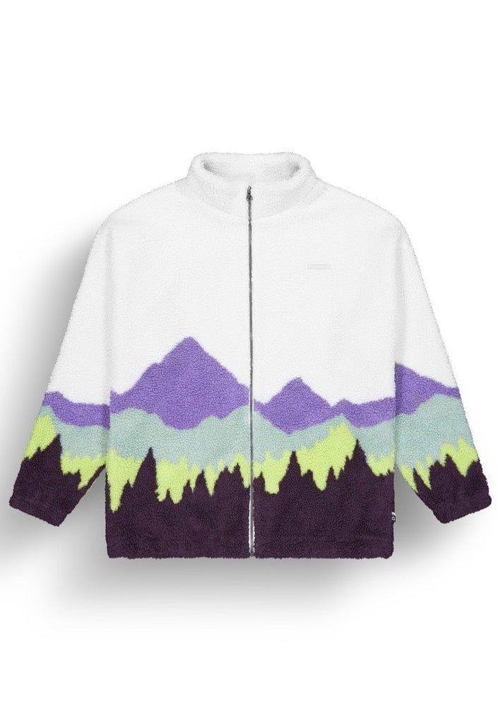 Picture - Nyss Zip Purple Mountains - Jacket Cheap Sale Cheap