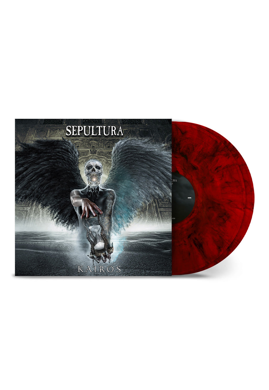 Sepultura - Kairos (40th Anniversary Edition) Ltd. Ruby Red - Marbled 2 Vinyl Sale Free Shipping