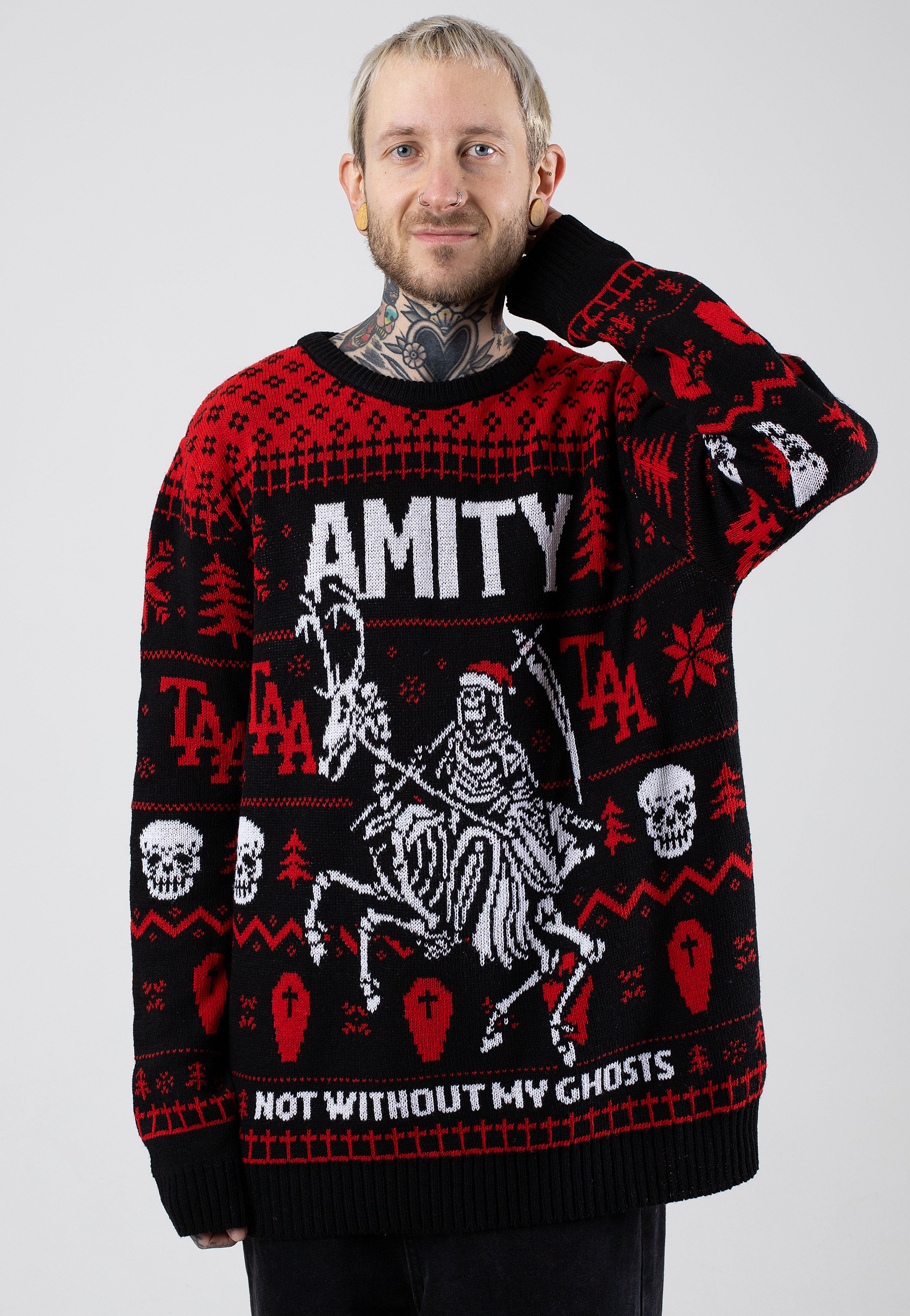 The Amity Affliction - Reaper Winter Knit - Pullover Outlet Store Cheap Pice