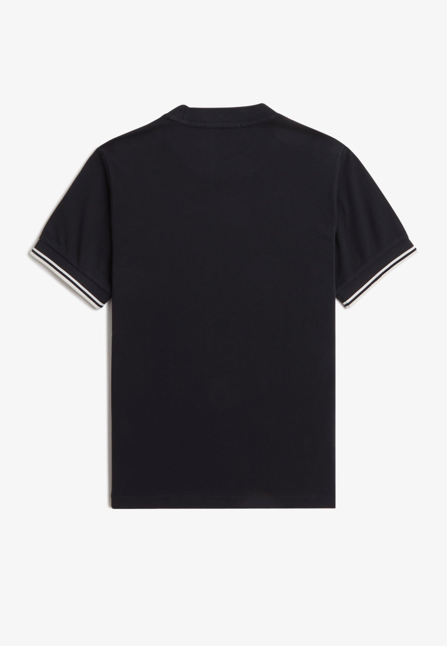 Fred Perry - Twin Tipped Pique Black - T-Shirt Clearance Nicekicks