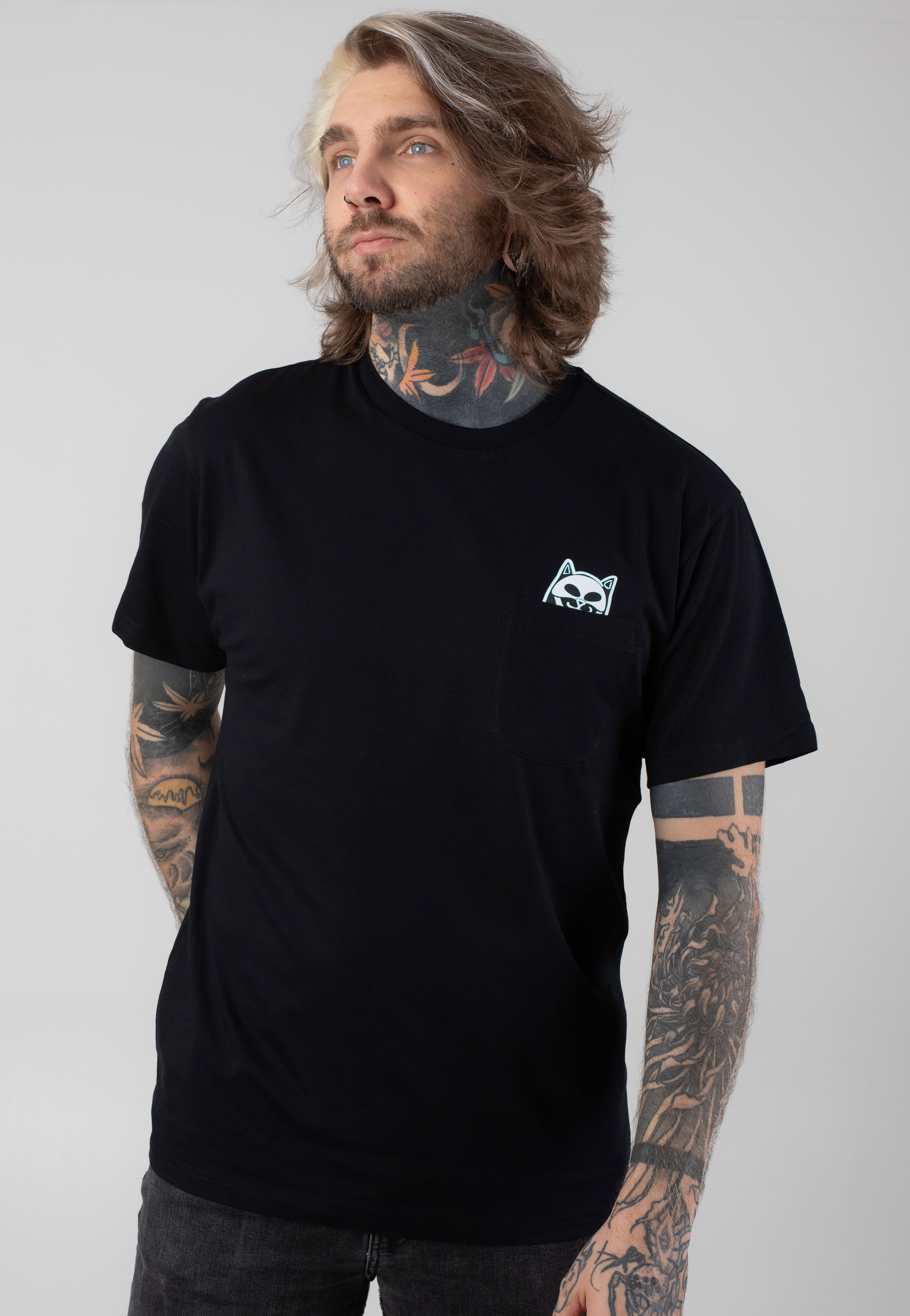 RIPNDIP - Lord Skelly Pocket Black - T-Shirt Cheap Sale 2025 Newest