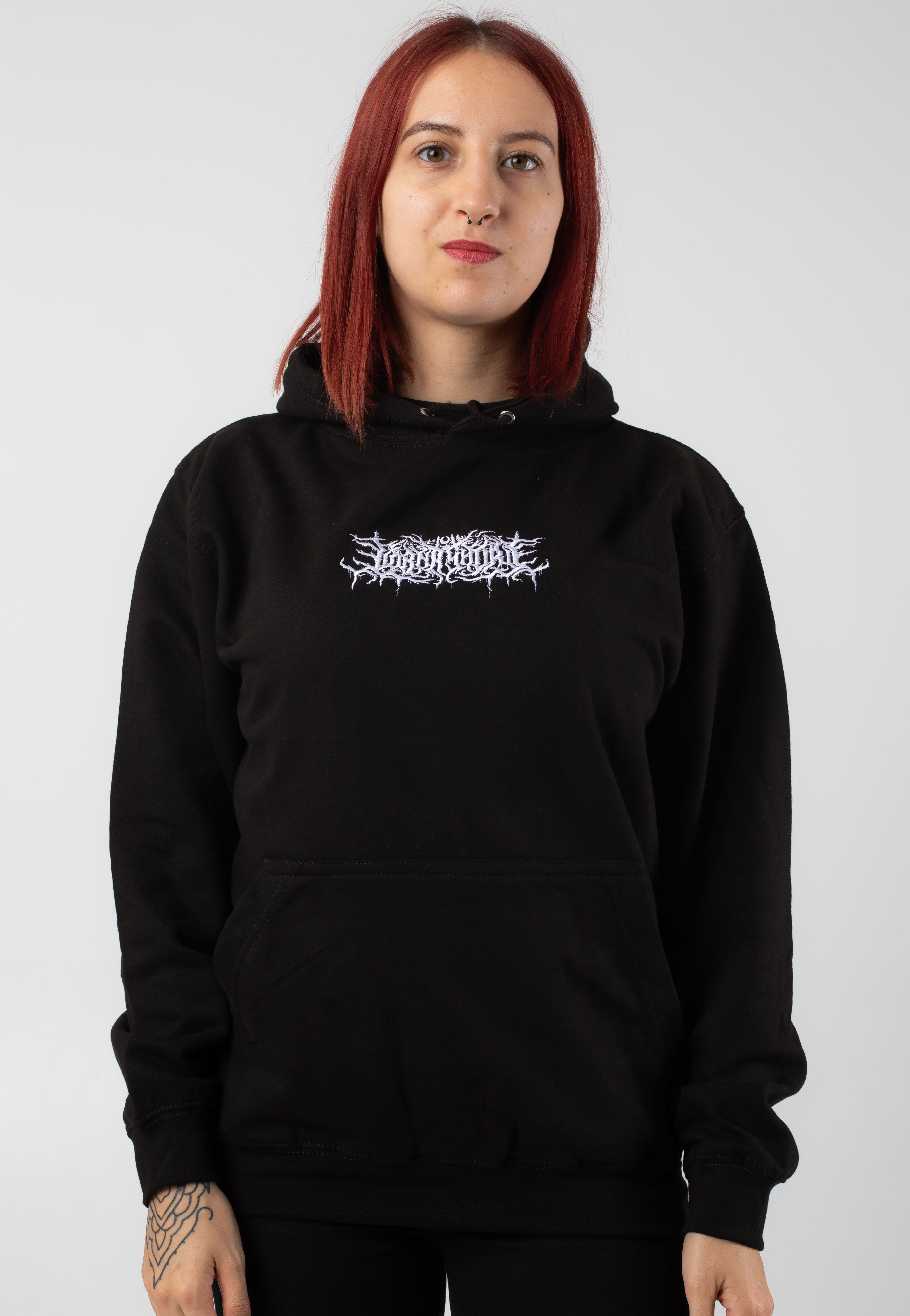 Lorna Shore - Embroidered Logo - Hoodie Real Online