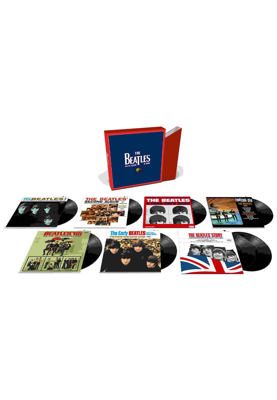 The Beatles - 1964 US Albums In Mono - 8 Vinyl Boxset Free Shipping Outlet Store