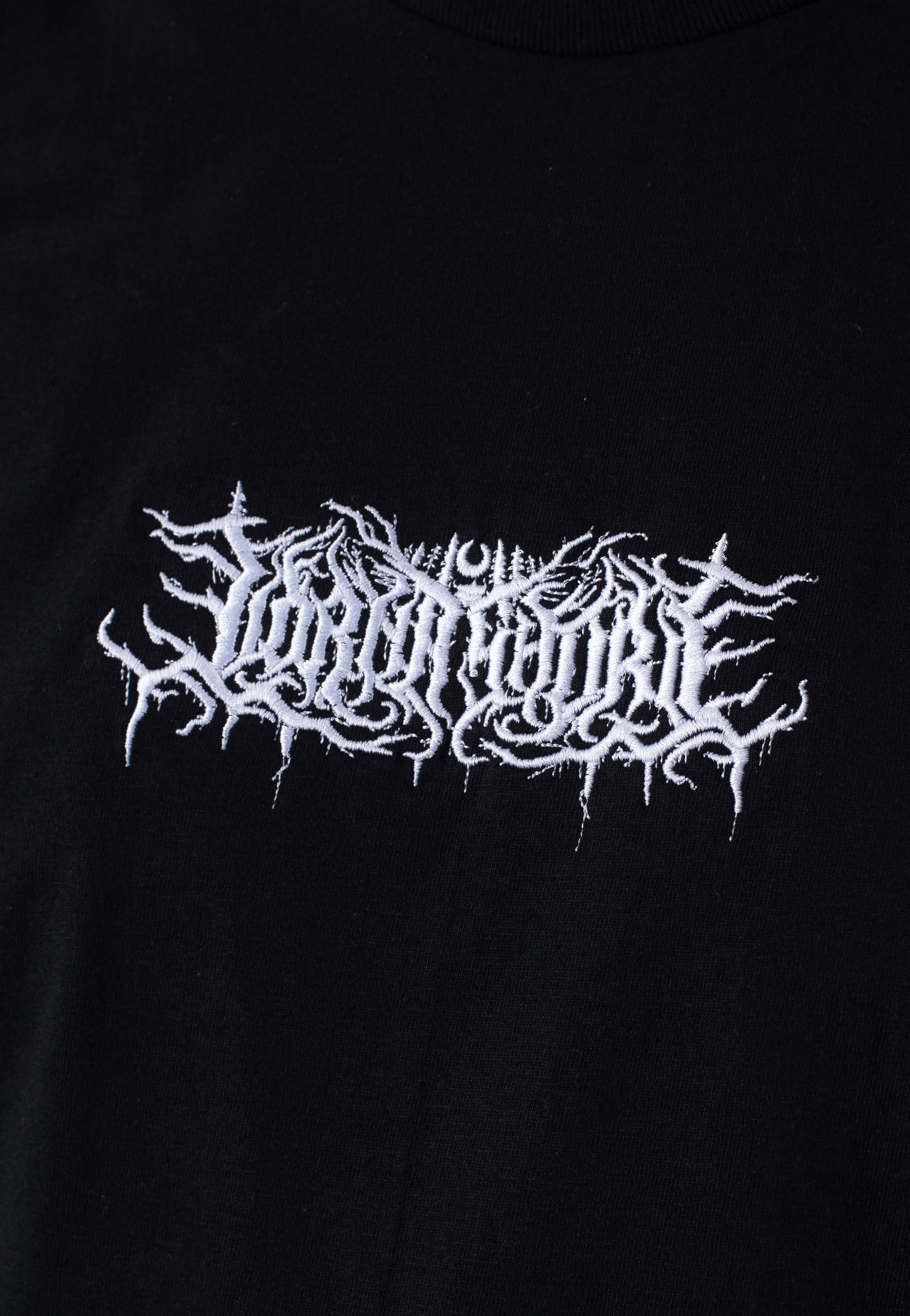 Lorna Shore - Embroidered Logo - T-Shirt Free Shipping Cost