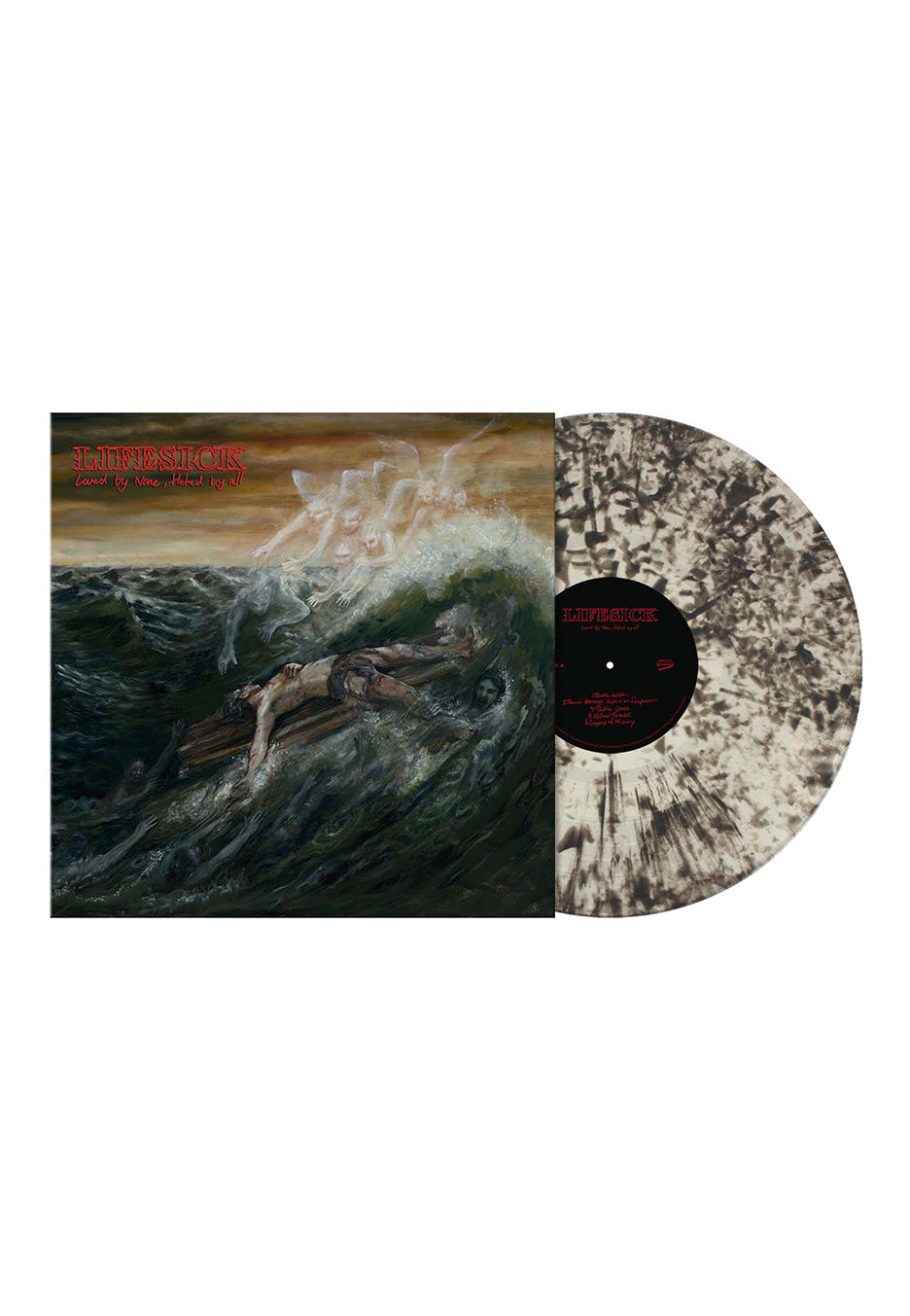 Lifesick - Loved By None, Hated By All Ltd. Clear Black Dust - Colored Vinyl Online Cheap Quality