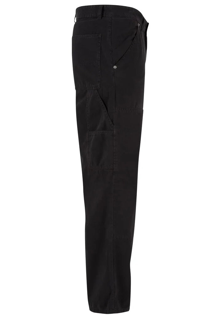 Urban Classics - Twill Double Knee Black - Pants Visit New Online