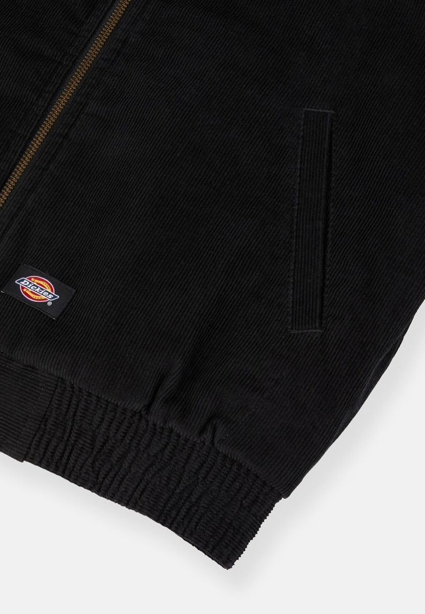 Dickies - Corduroy Hooded W Black - Jacket Online Online For Sale