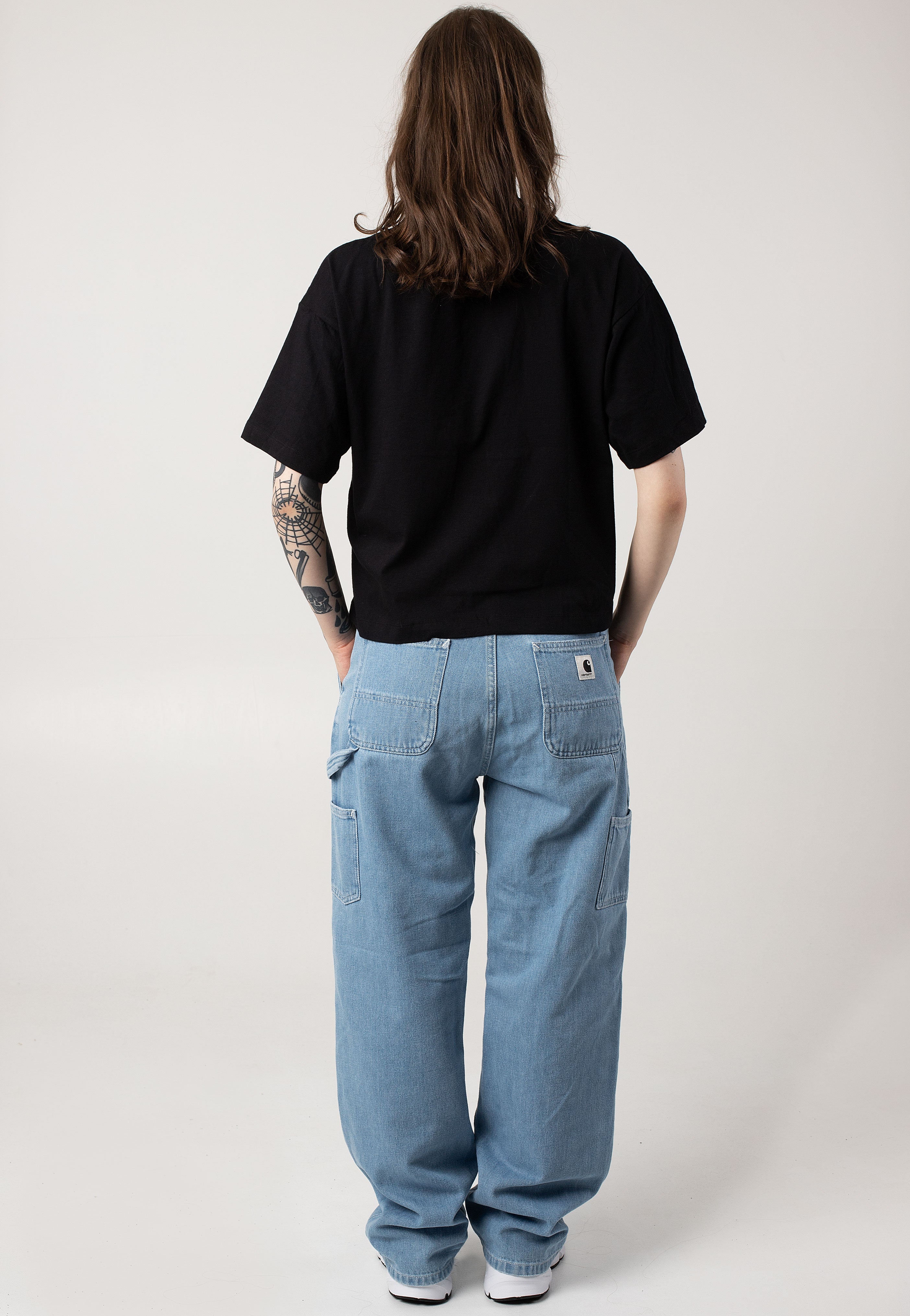 Carhartt WIP - W' Pierce Straight Stone Bleached Blue - Jeans