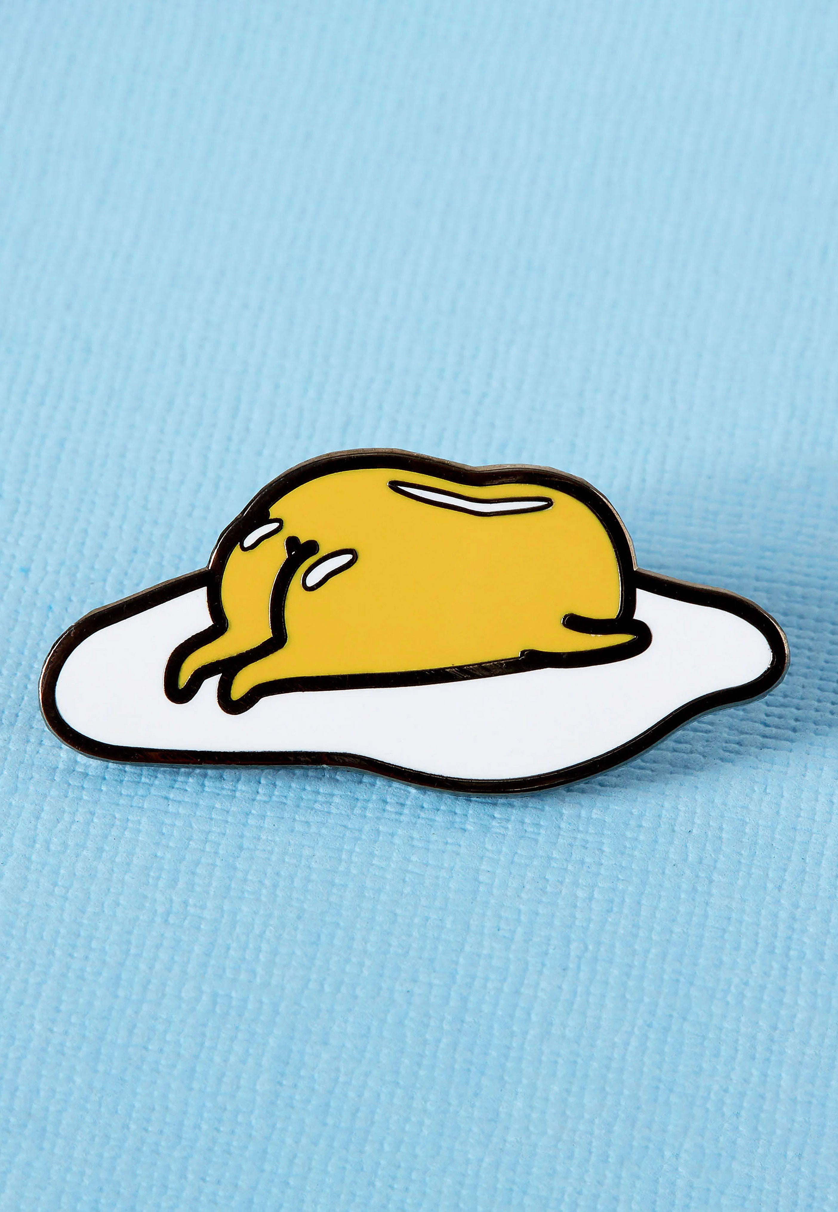 Punky Pins - Gudetama Sleepy Enamel - Pin Clearance With Credit Card