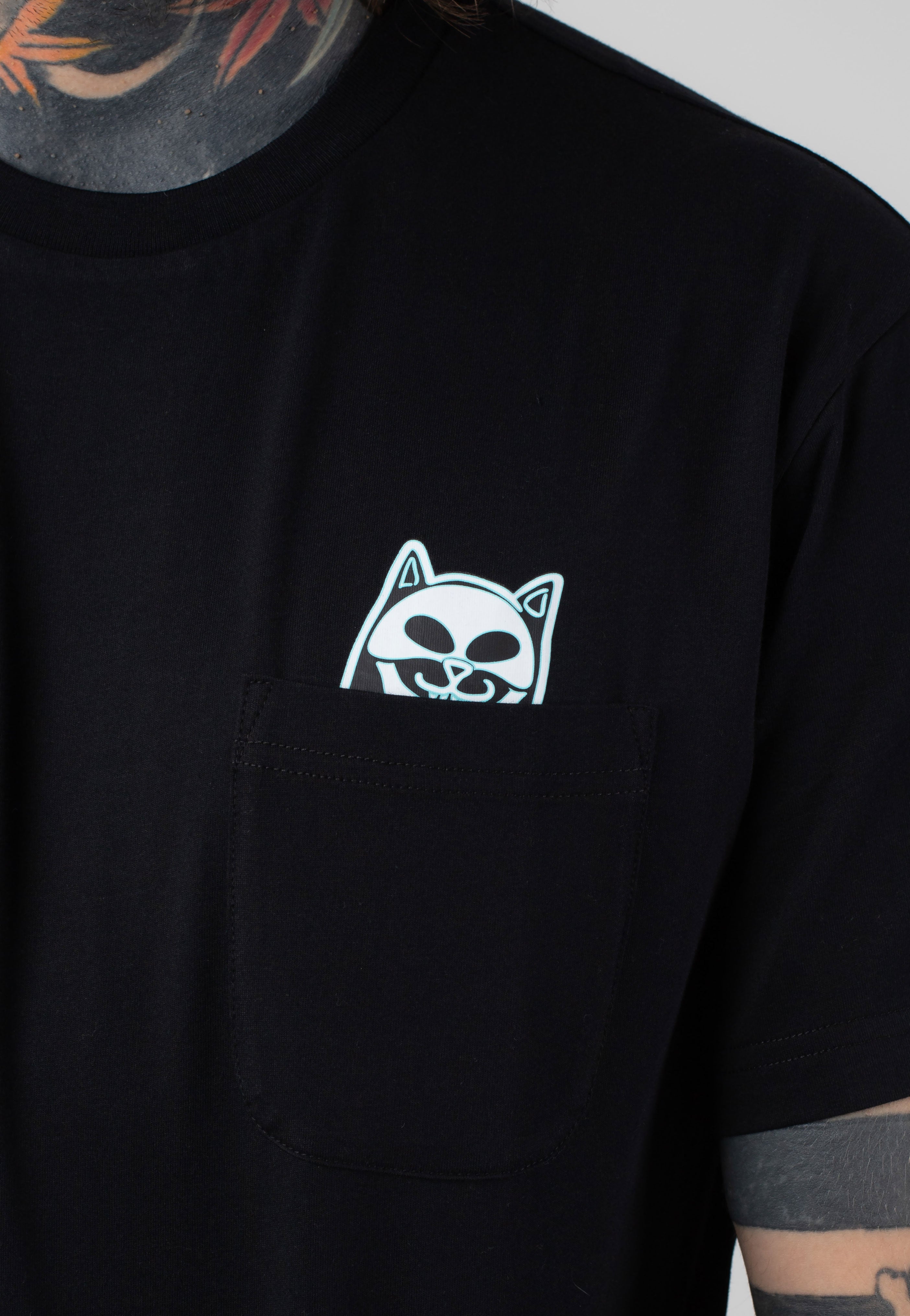 RIPNDIP - Lord Skelly Pocket Black - T-Shirt Cheap Sale 2025 Newest