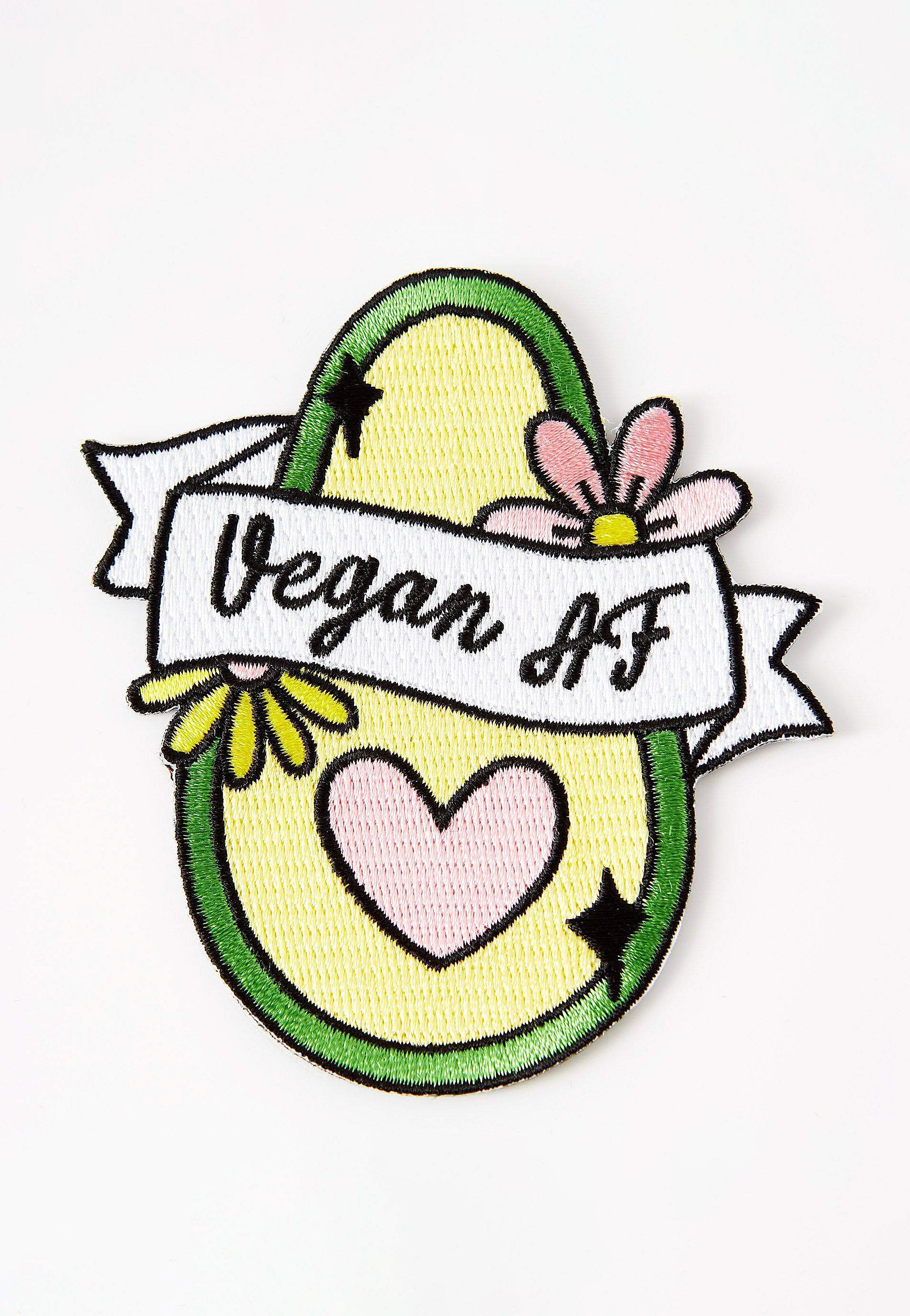 Punky Pins - Vegan Af Avo Iron On - Patch Clearance Exclusive