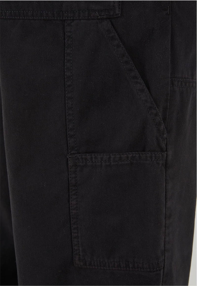 Urban Classics - Twill Double Knee Black - Pants Visit New Online